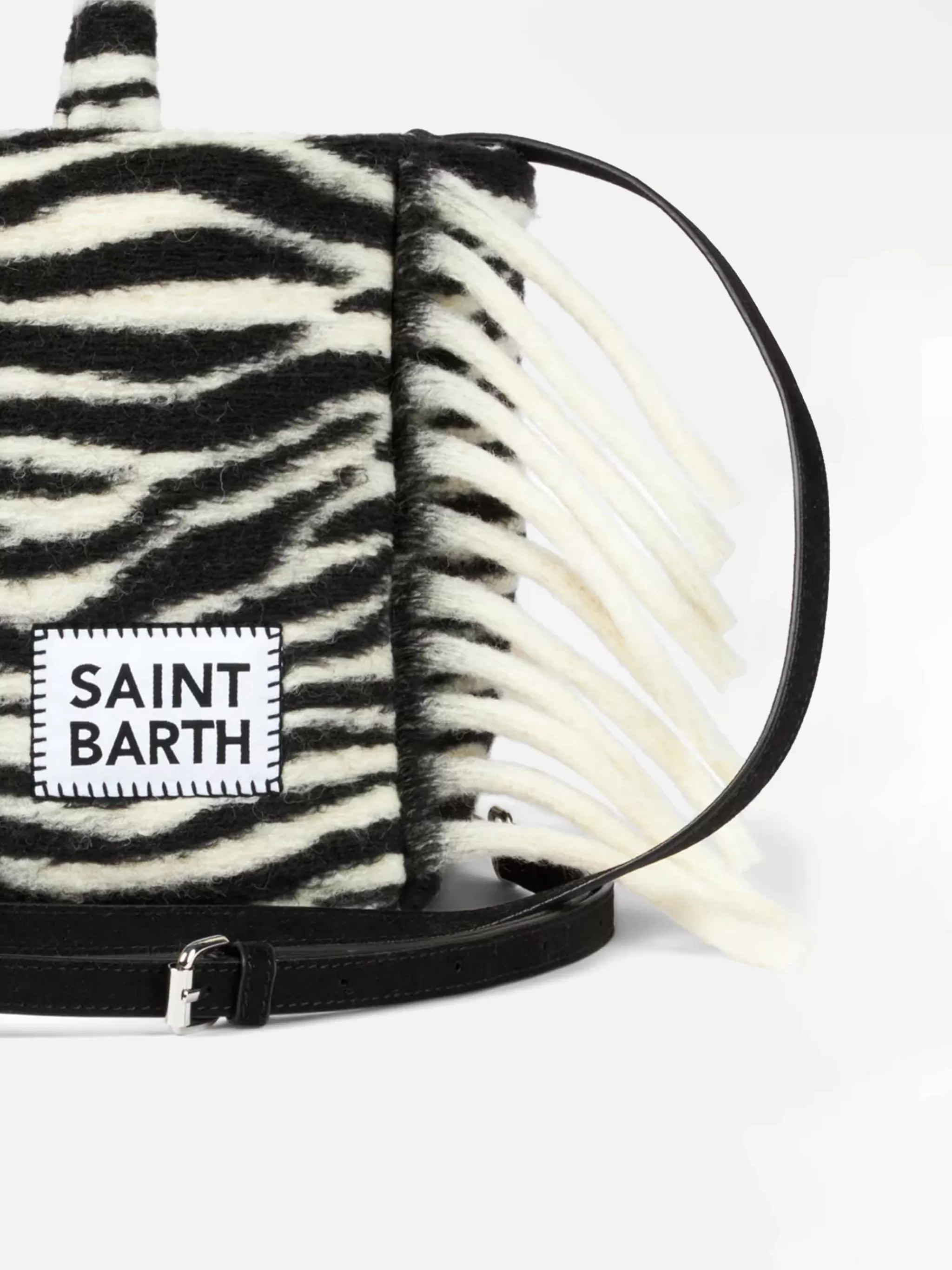 MC2 Saint Barth Colette blanket handbag with animalier print Sale