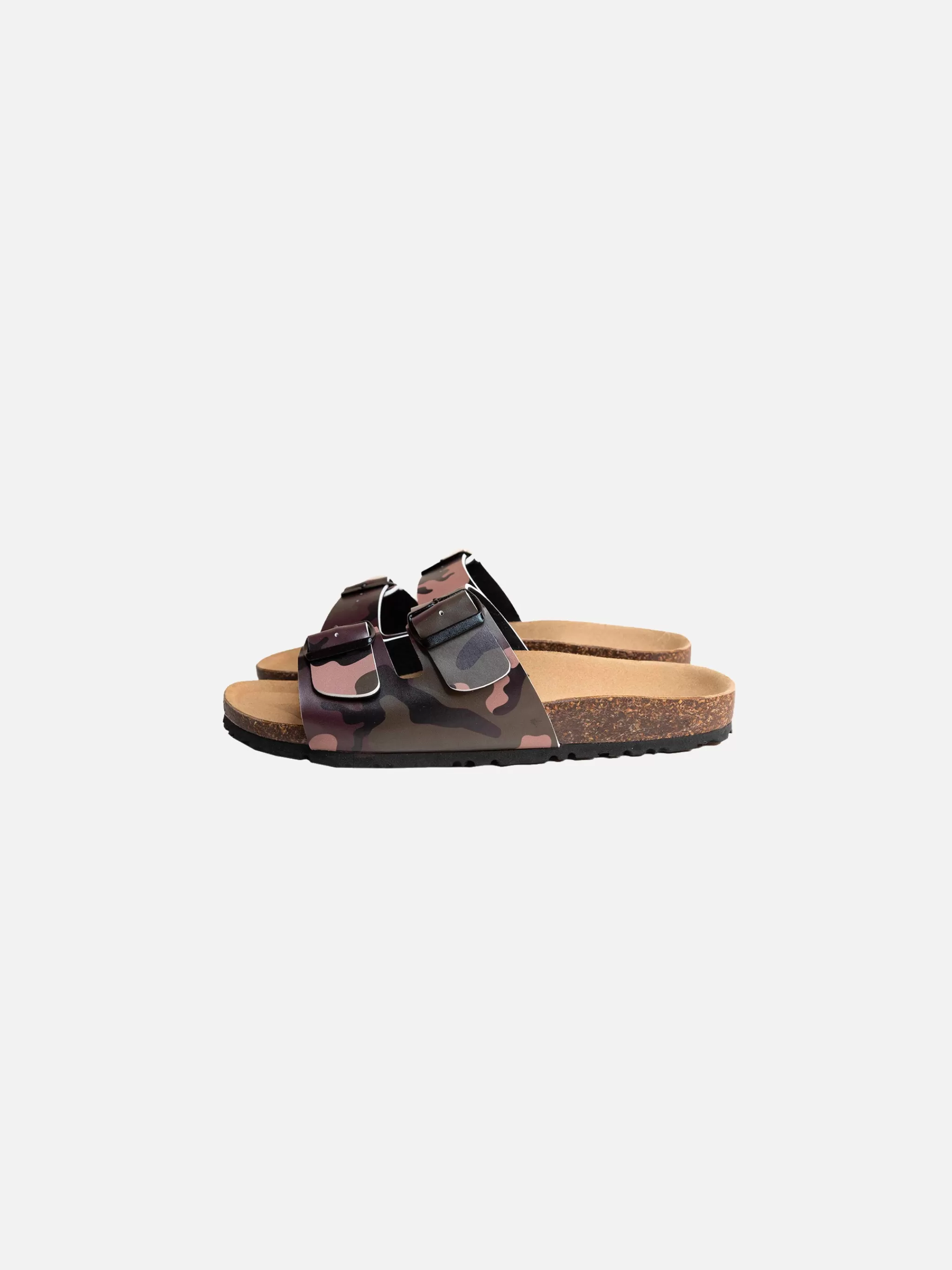 MC2 Saint Barth Cork sandals camouflage print Cheap