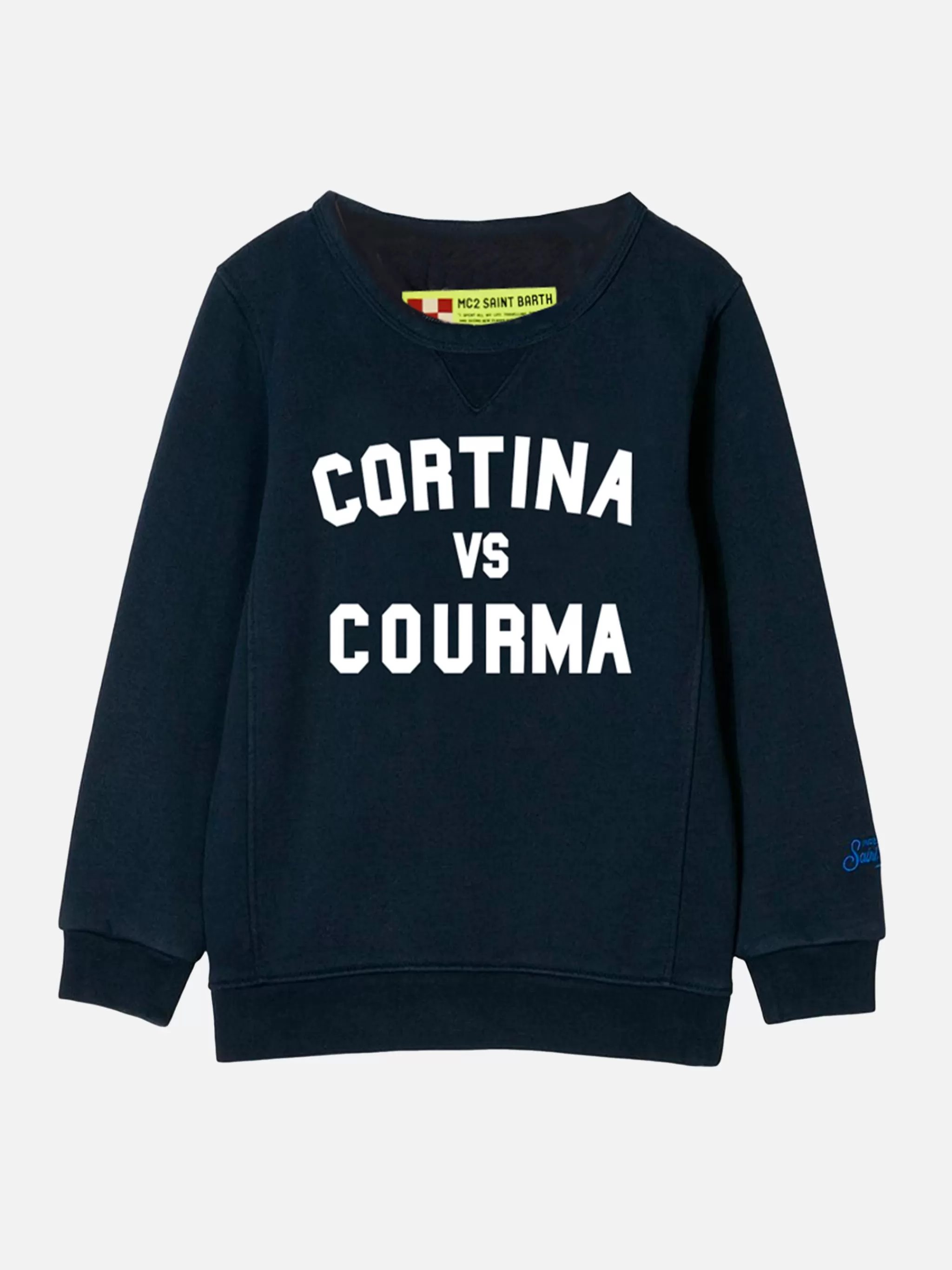 MC2 Saint Barth Cortina vs Courma boy's sweatshirt Discount