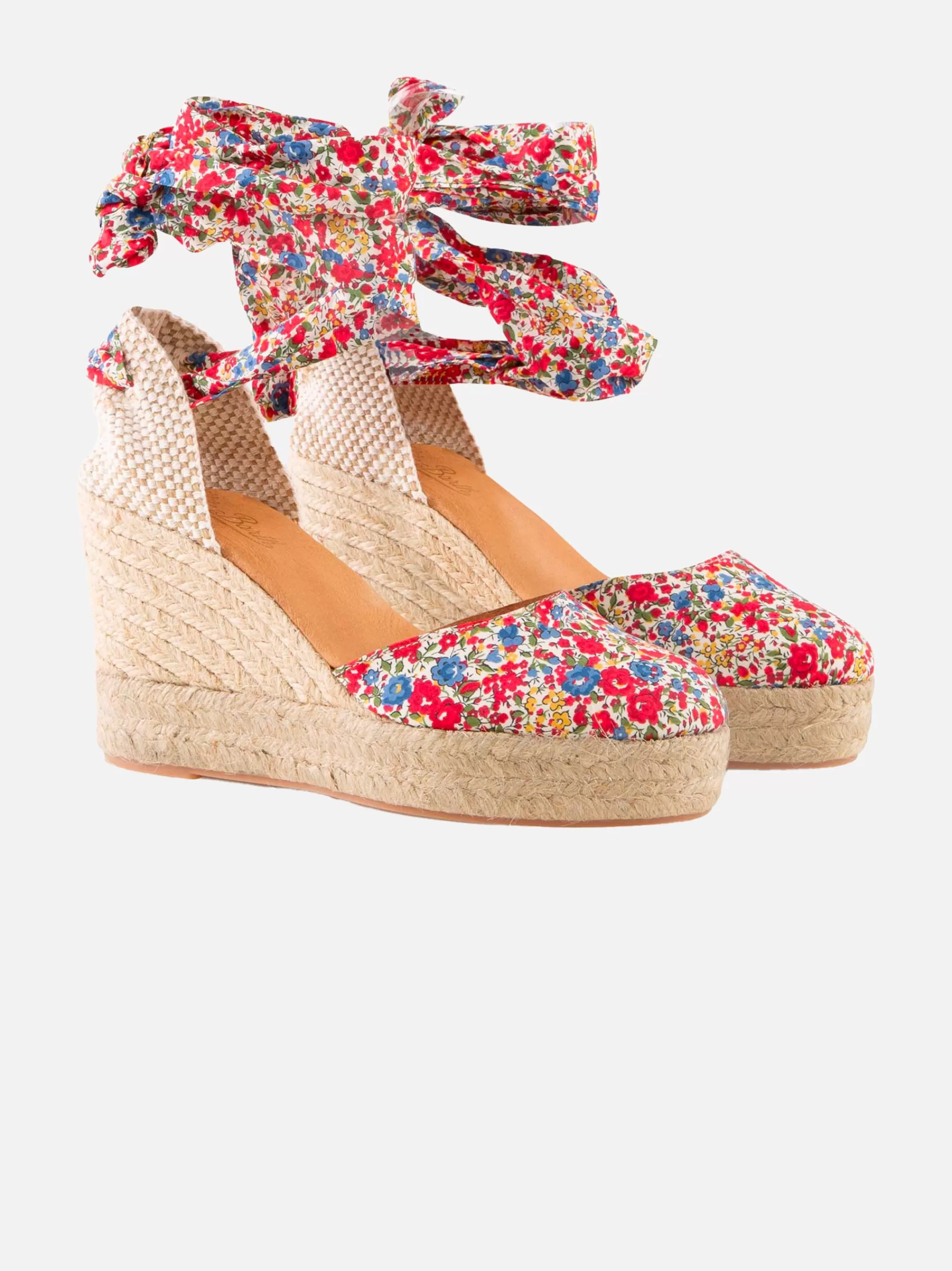 MC2 Saint Barth Espadrillas with high wedge and ankle lace Best