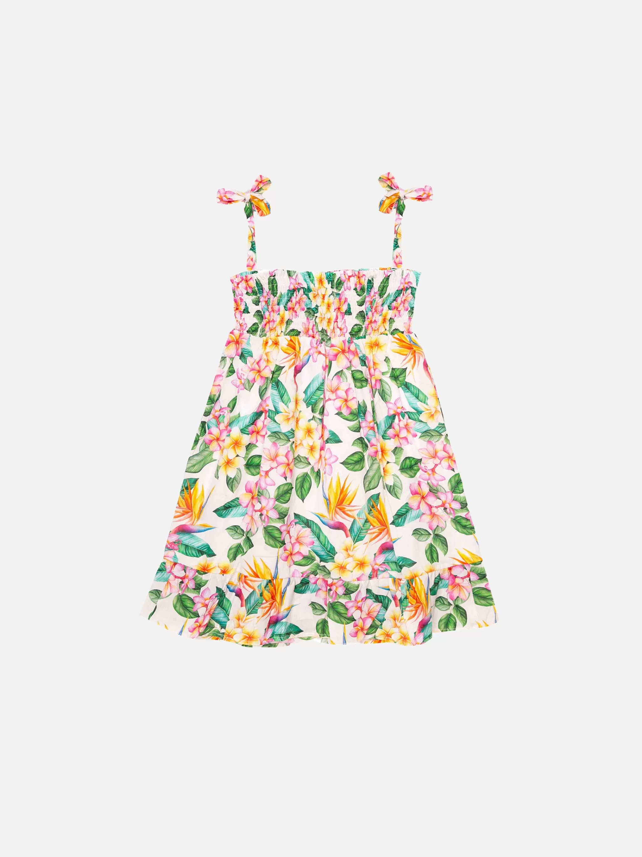 MC2 Saint Barth Flowers girl's dress Best Sale