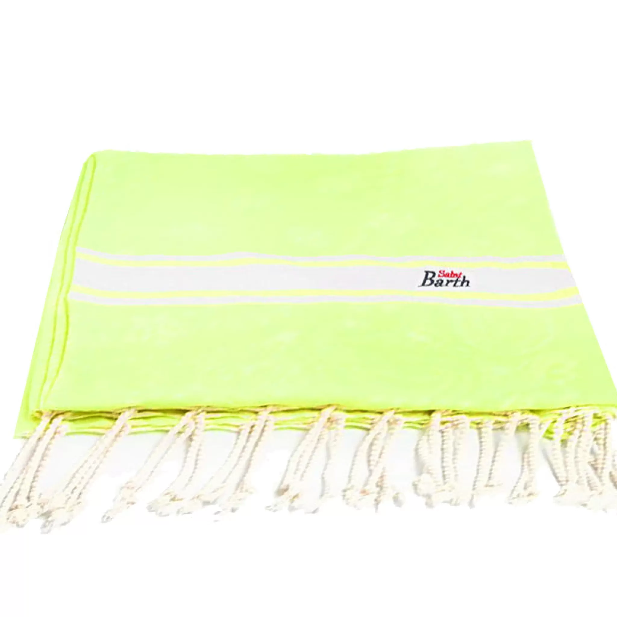 MC2 Saint Barth Fluo yellow Foutas cotton towel Sale