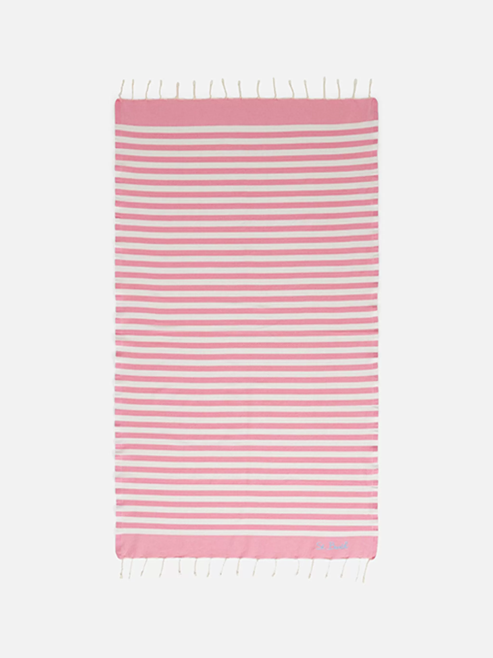 MC2 Saint Barth Fouta classic honeycomb with striped Cheap