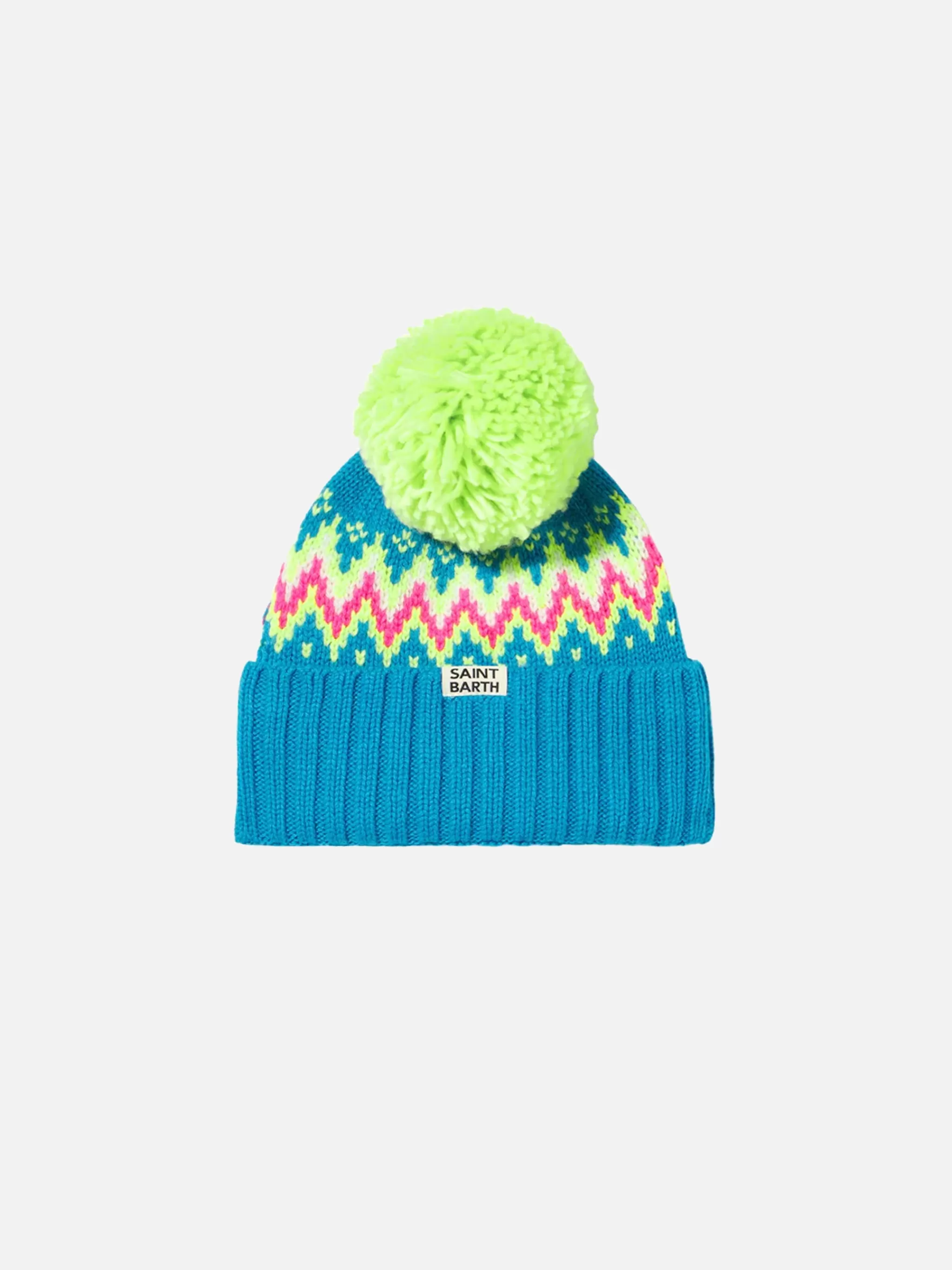 MC2 Saint Barth Girl beanie with pompon Best