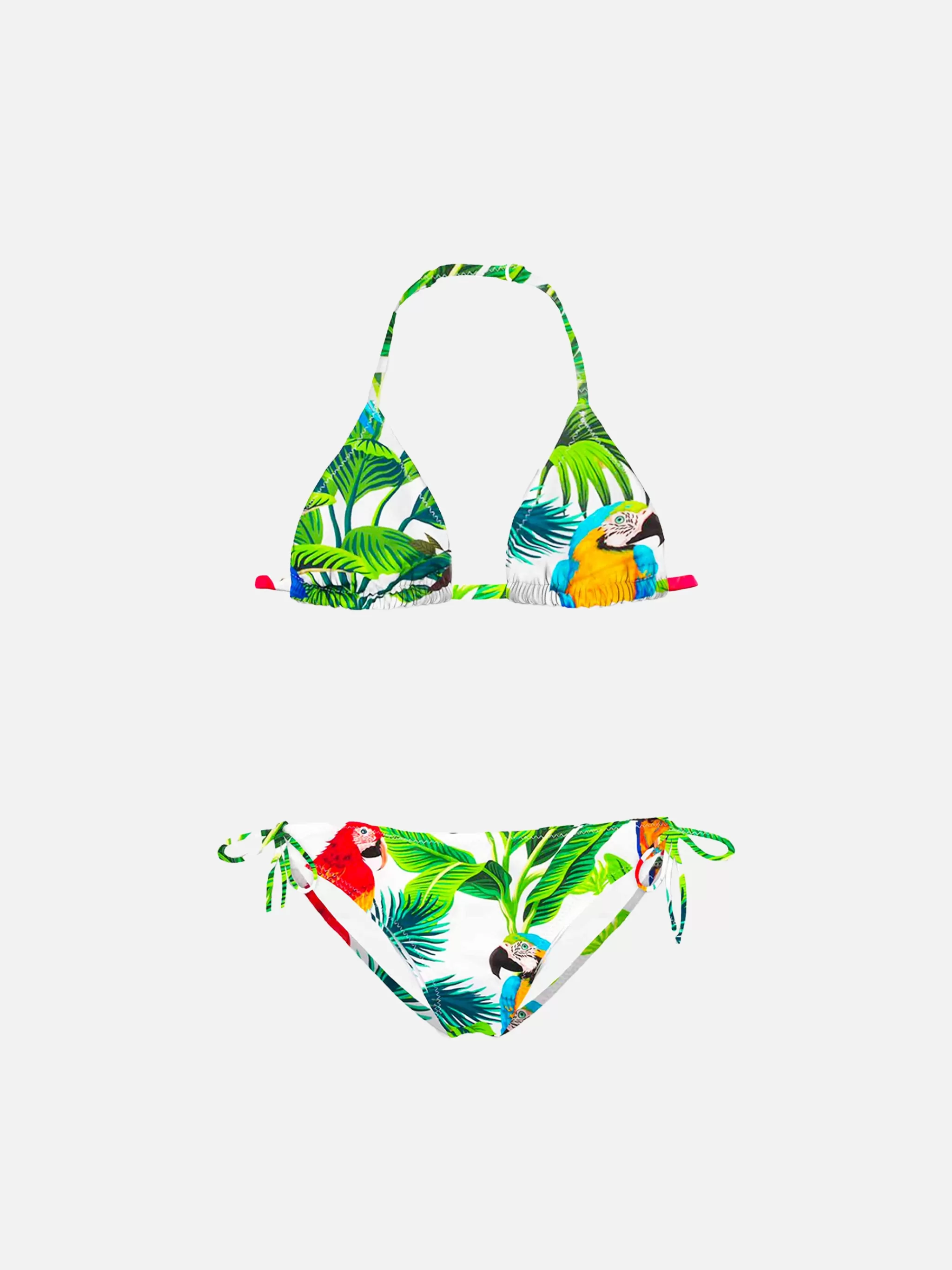 MC2 Saint Barth Girl bikini parrots print Sale