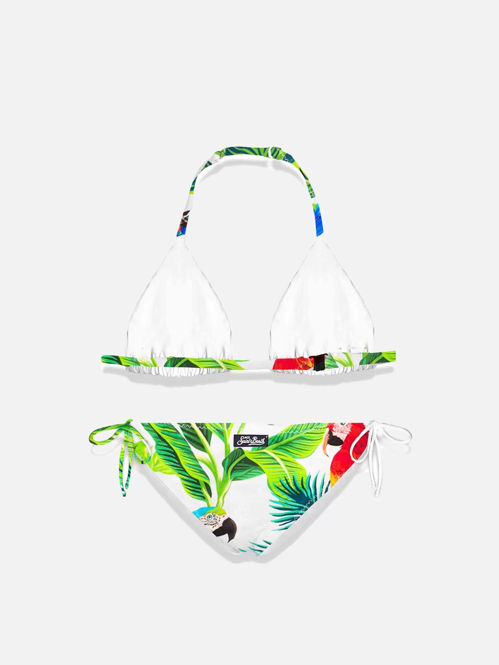 MC2 Saint Barth Girl bikini parrots print Sale