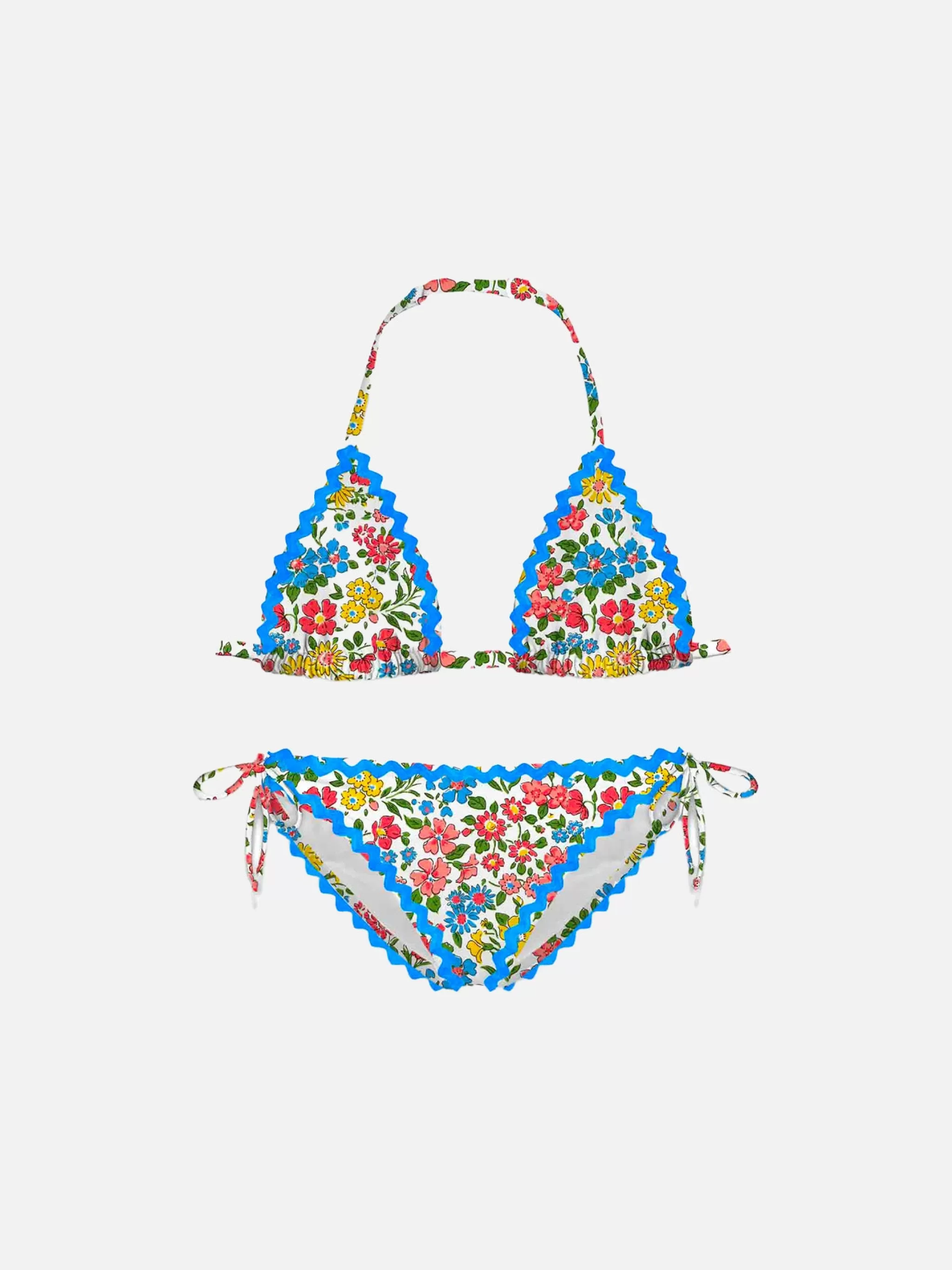 MC2 Saint Barth Girl bikini with flower print | Made with Liberty fabric Outlet