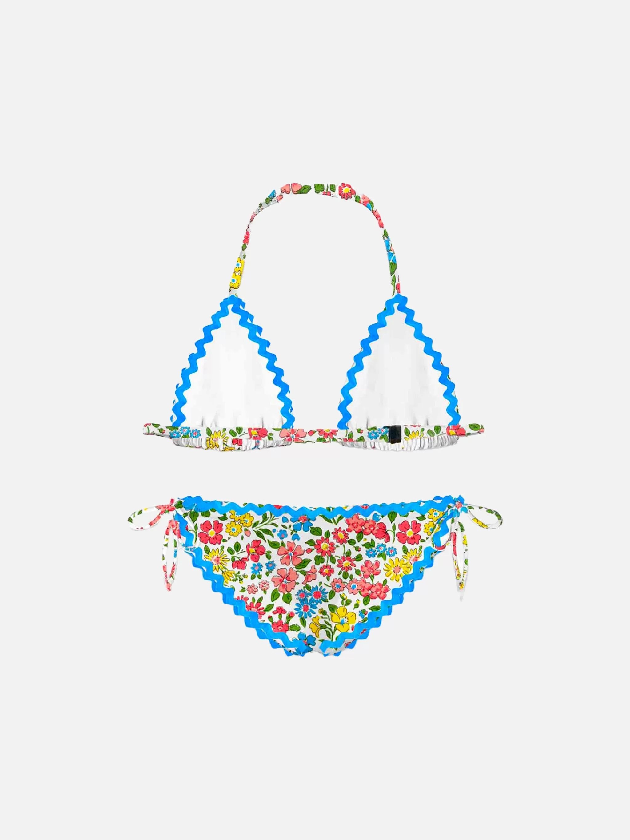 MC2 Saint Barth Girl bikini with flower print | Made with Liberty fabric Outlet