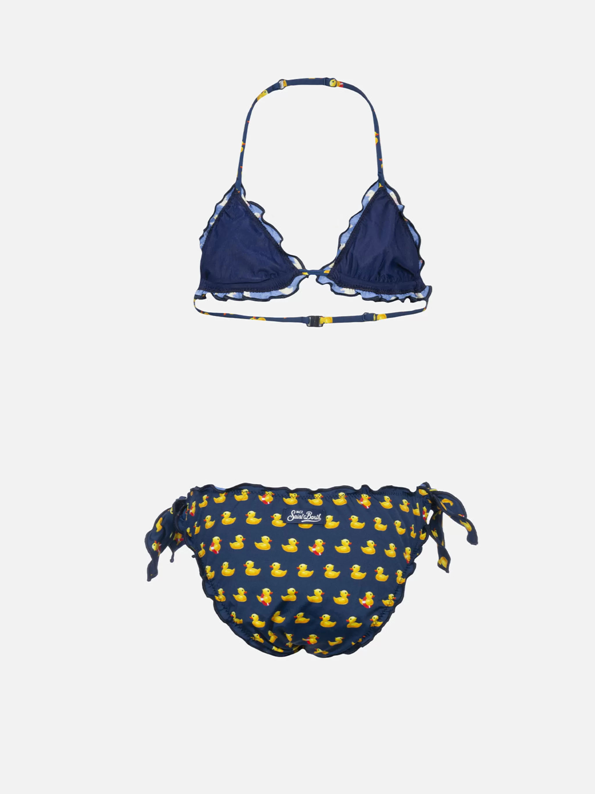 MC2 Saint Barth Girl classic triangle bikini Cris with ducky print Shop