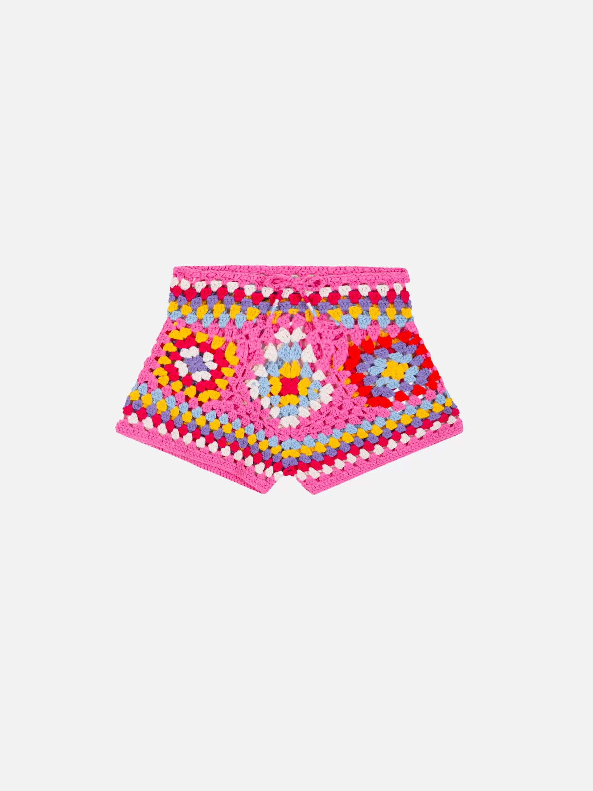 MC2 Saint Barth Girl crochet shorts Hot