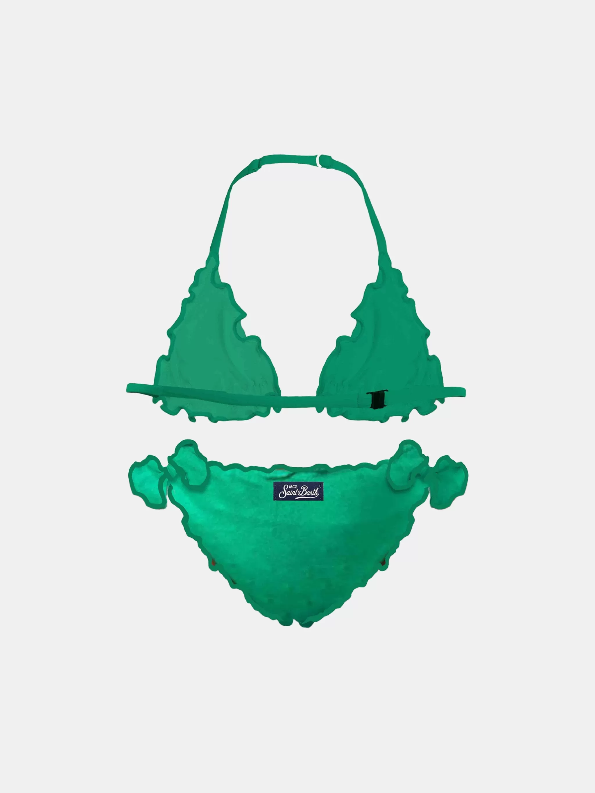 MC2 Saint Barth Girl emerald green triangle bikini Shop