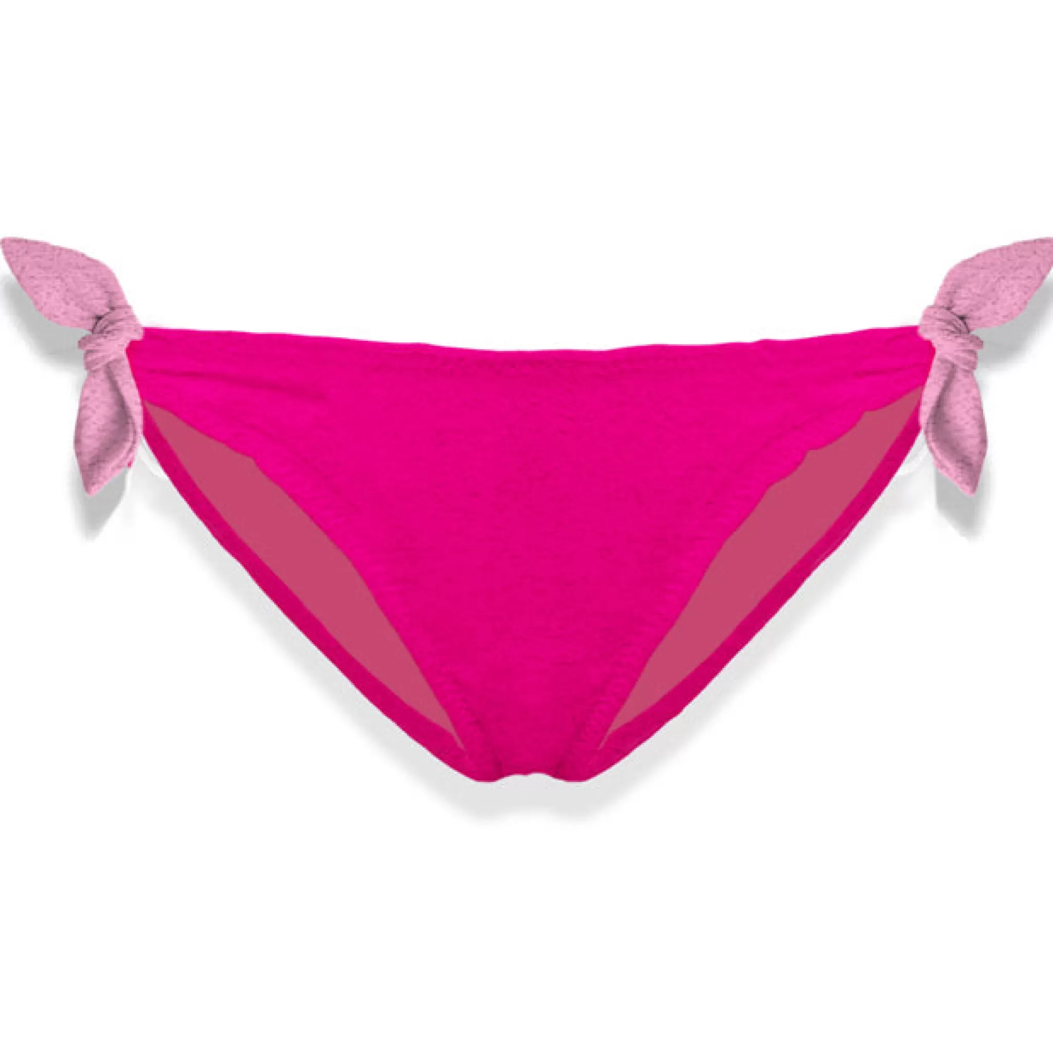 MC2 Saint Barth Girl fucsia swim briefs with embroidery Fashion