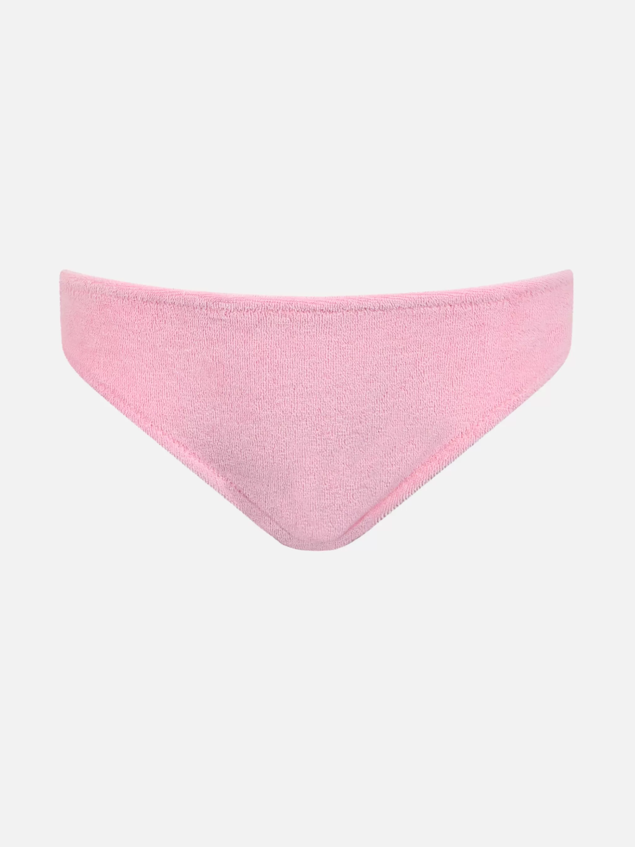 MC2 Saint Barth Girl pink terry swim briefs Madame with bow Hot