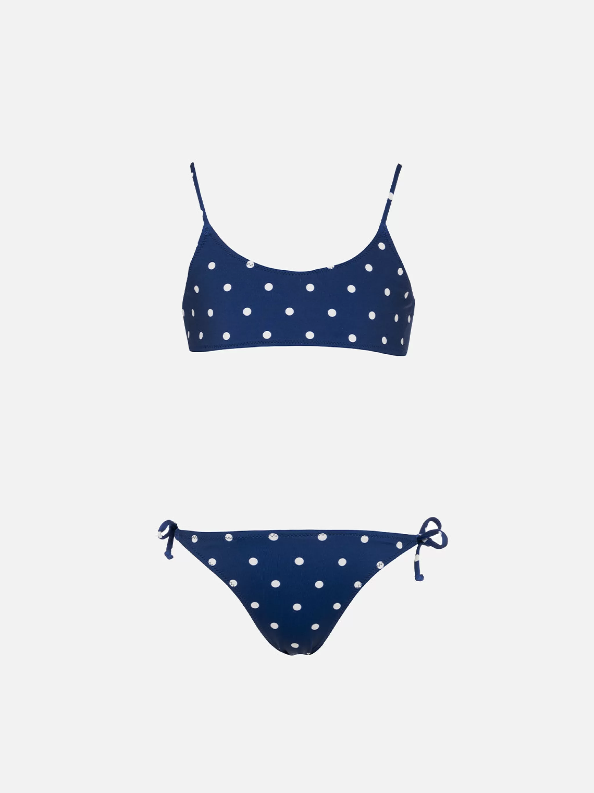 MC2 Saint Barth Girl polka dots bralette bikini Jaiden Store