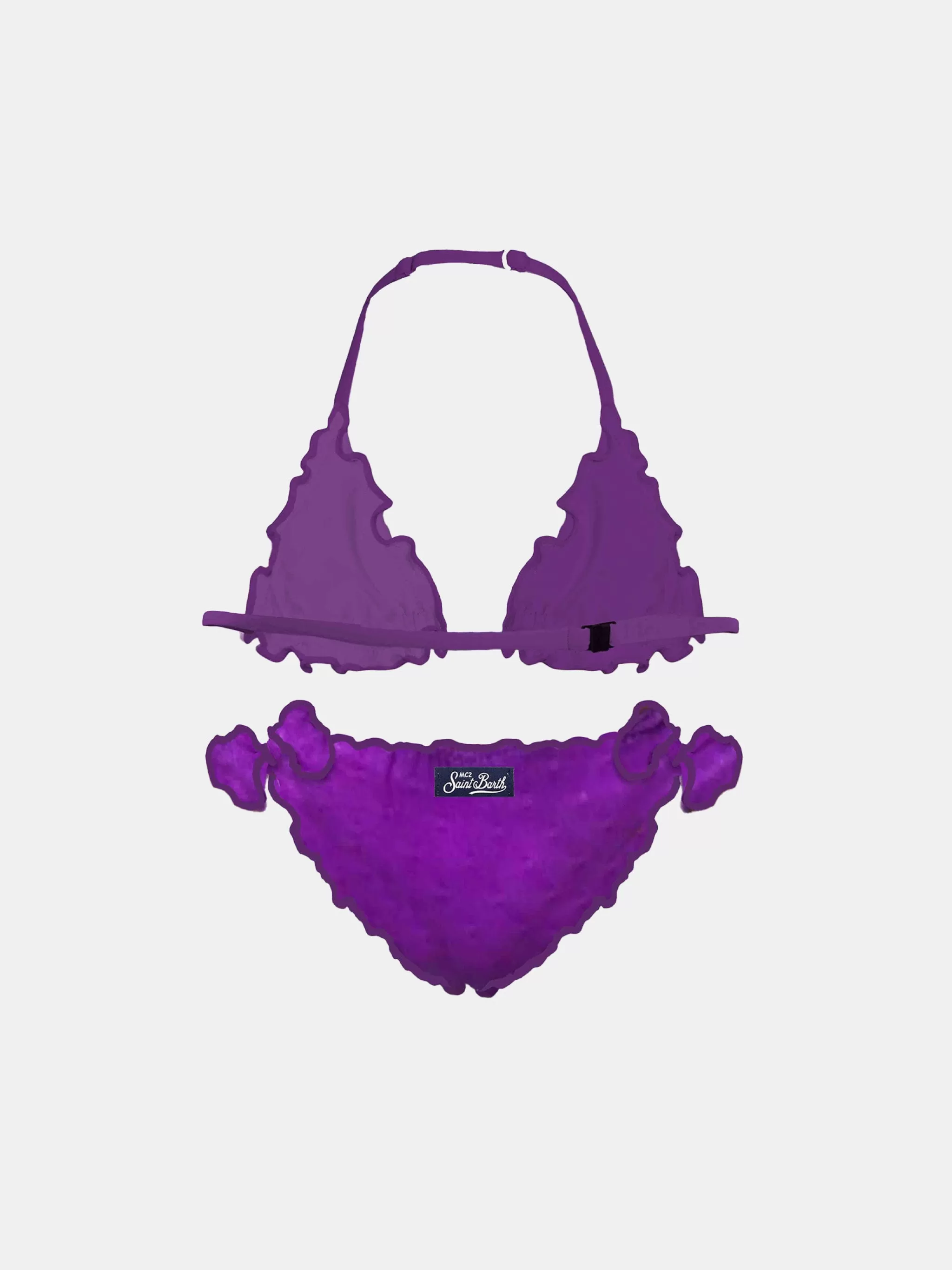 MC2 Saint Barth Girl purple triangle bikini Clearance