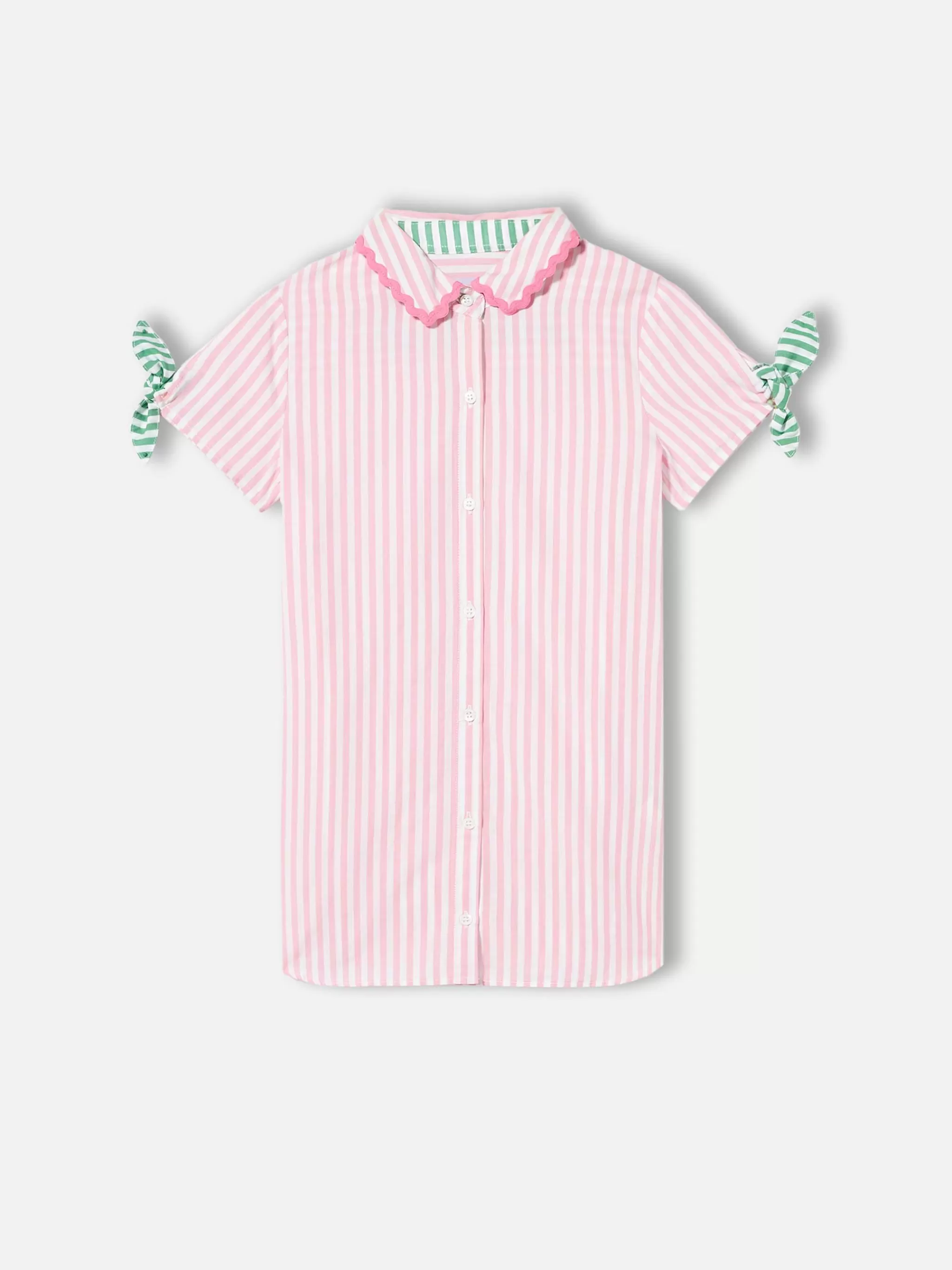 MC2 Saint Barth Girl striped shirt dress Online