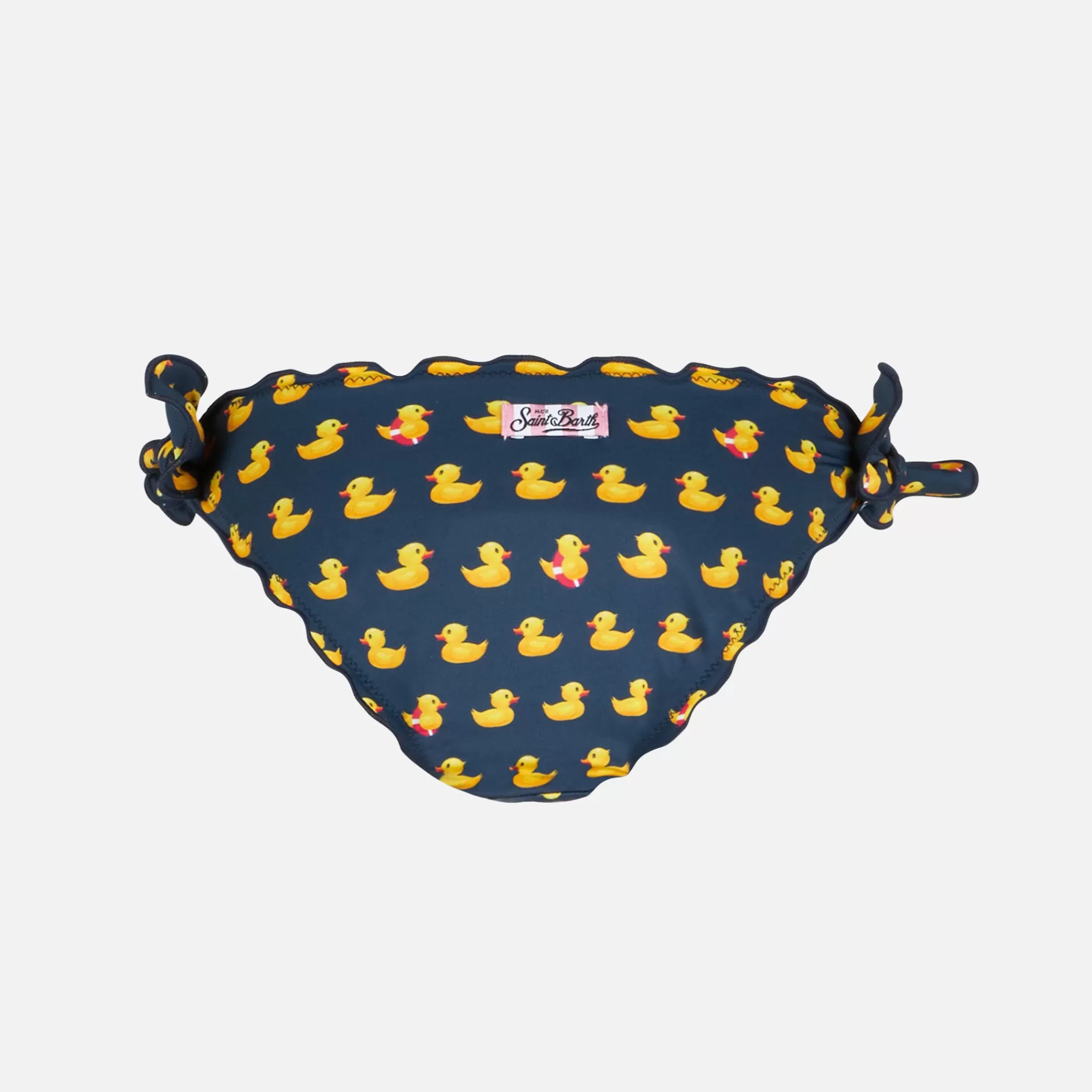 MC2 Saint Barth Girl swim brief with ducky print Shop