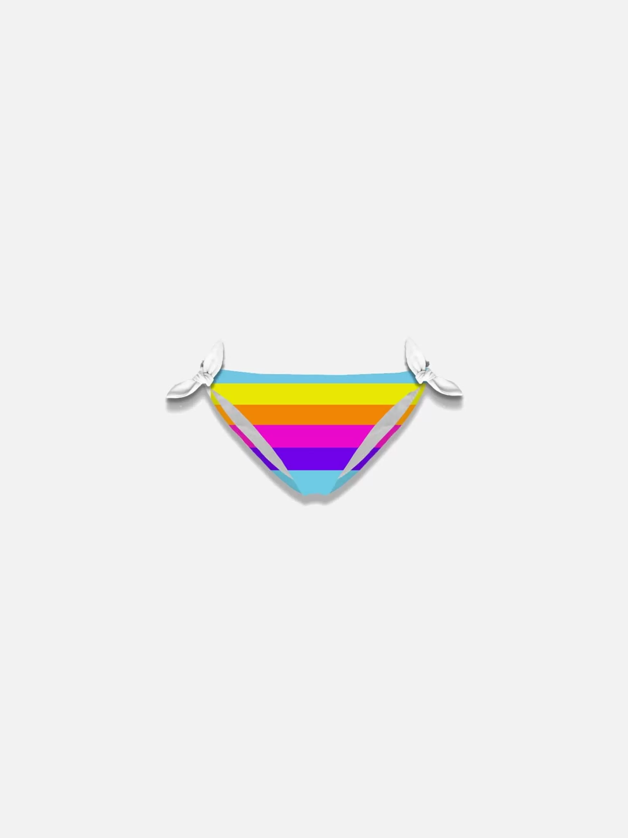 MC2 Saint Barth Girl swim briefs rainbow print Outlet