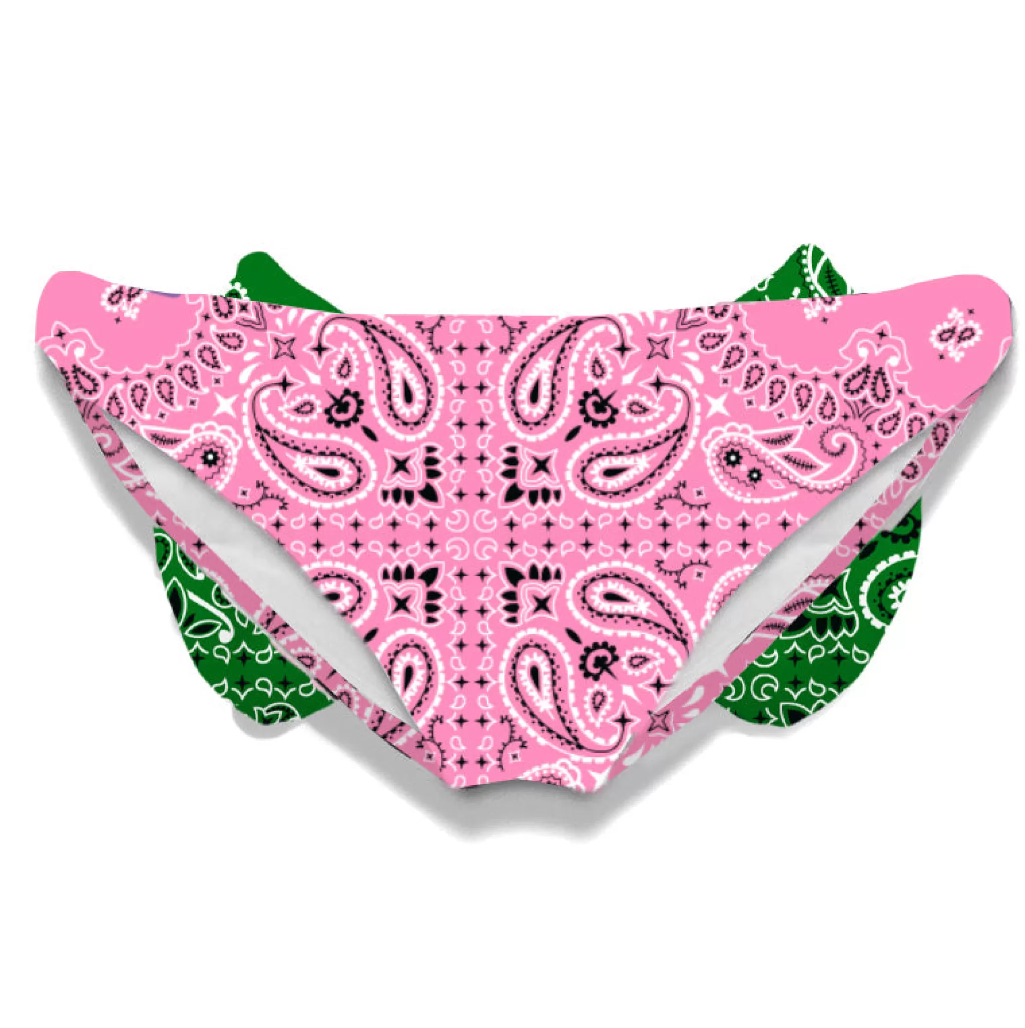 MC2 Saint Barth Girl swim briefs with bandanna print Cheap