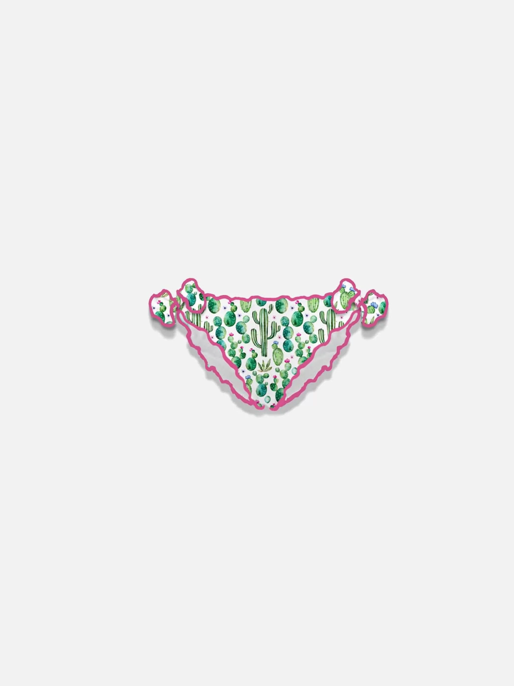 MC2 Saint Barth Girl swim briefs with cactus Cheap