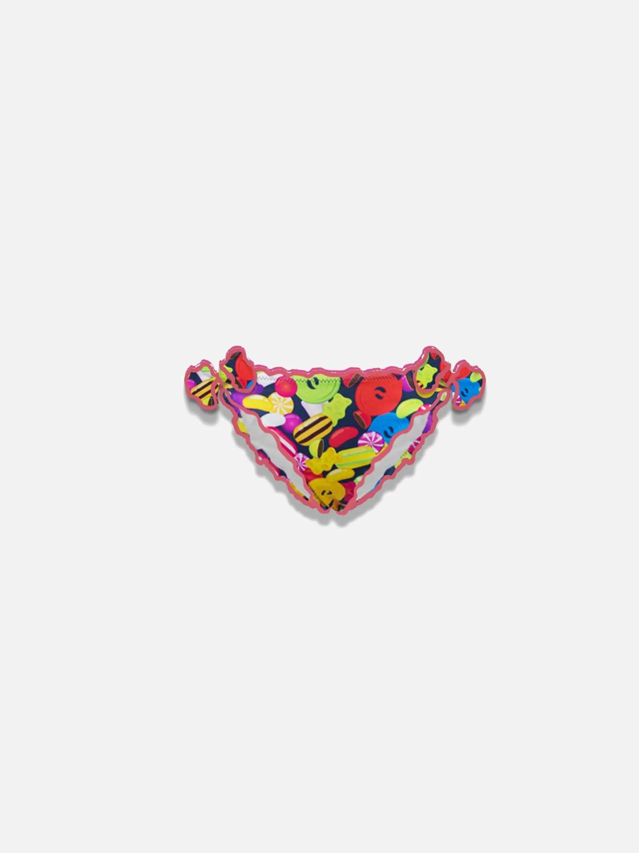 MC2 Saint Barth Girl swim briefs with candy print Cheap