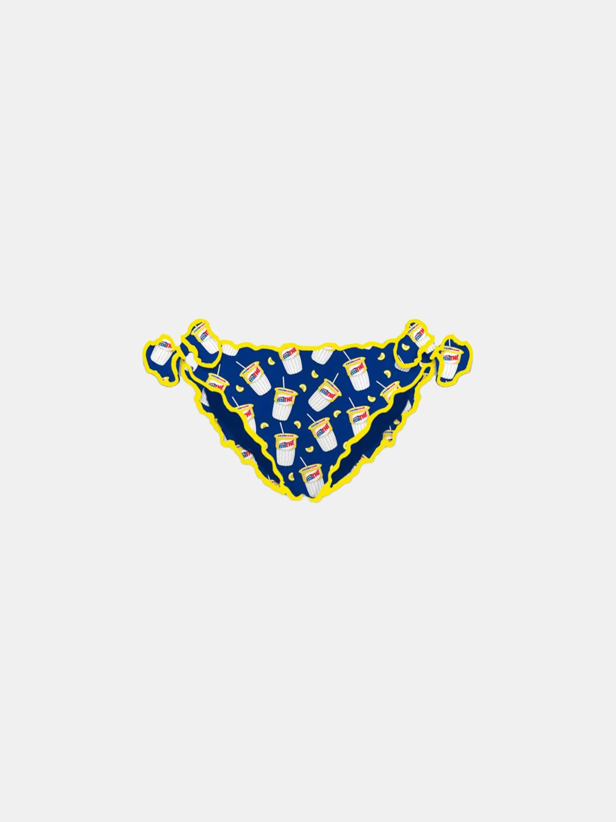 MC2 Saint Barth Girl swim briefs with Estathé print | Estathé® Special Edition Discount