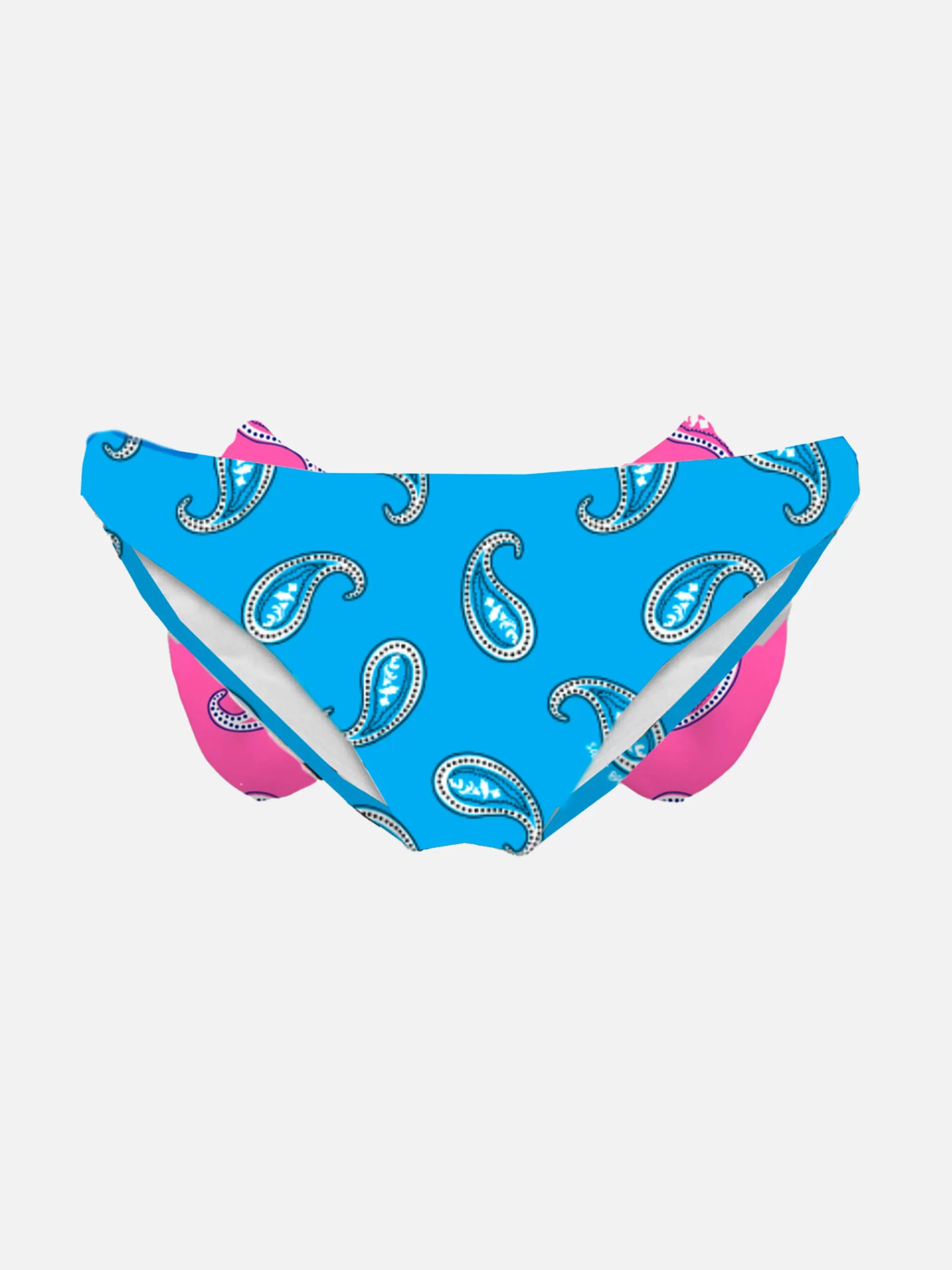 MC2 Saint Barth Girl swim briefs with paisley print Fashion