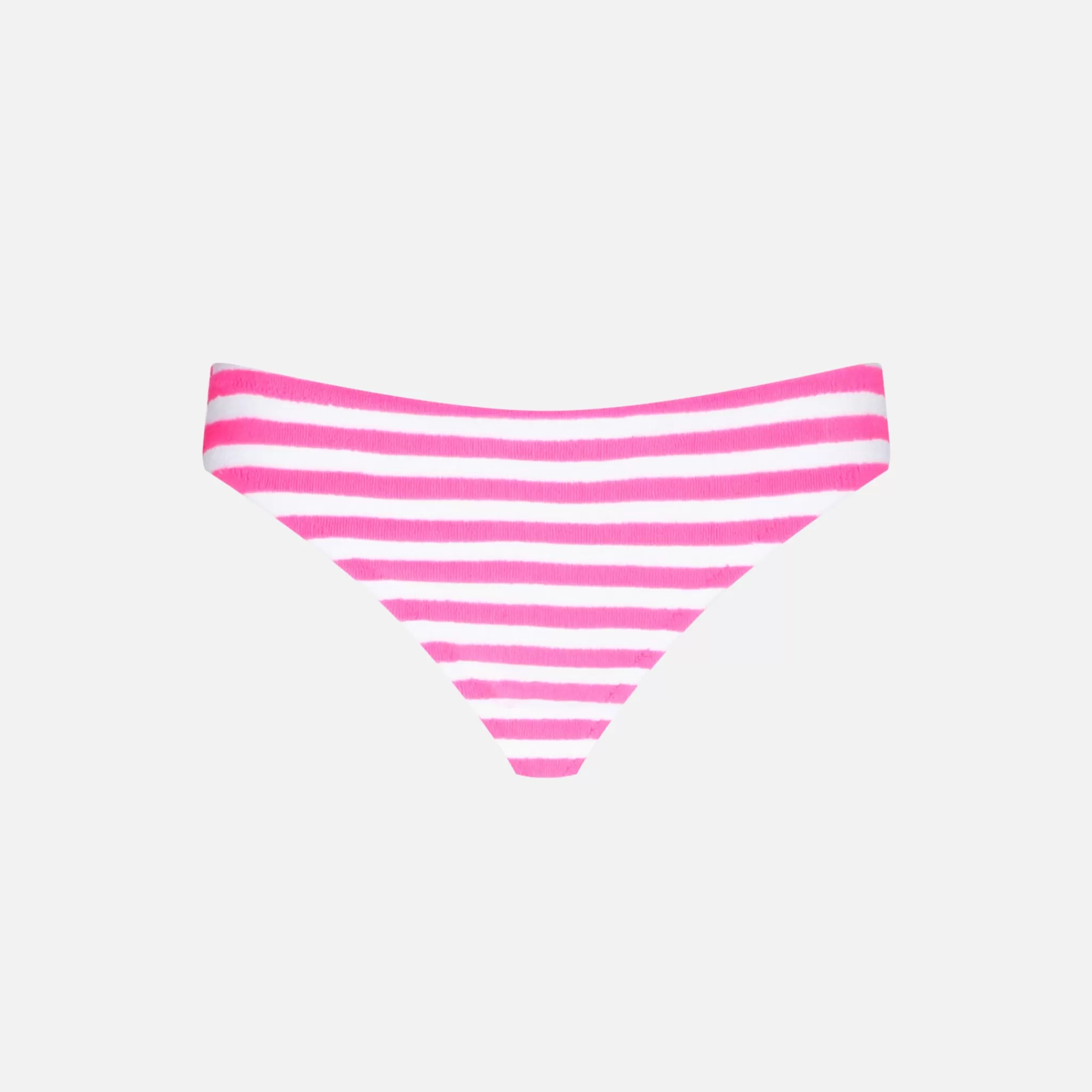 MC2 Saint Barth Girl swim briefs with pink and white stripes Best