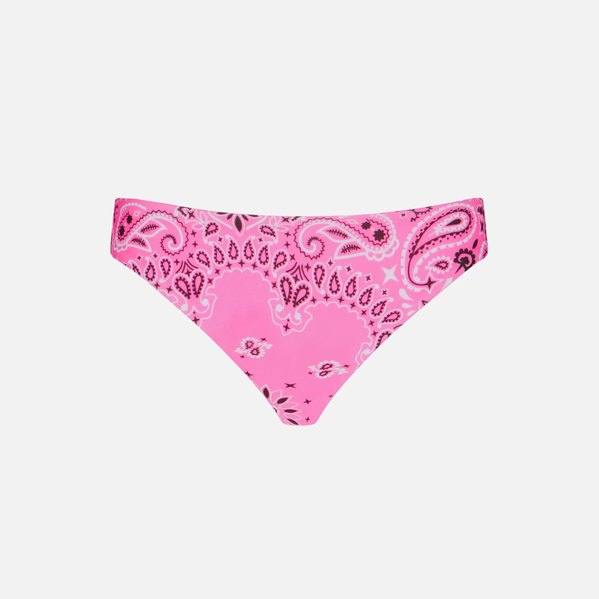 MC2 Saint Barth Girl swim briefs with pink bandanna print Online