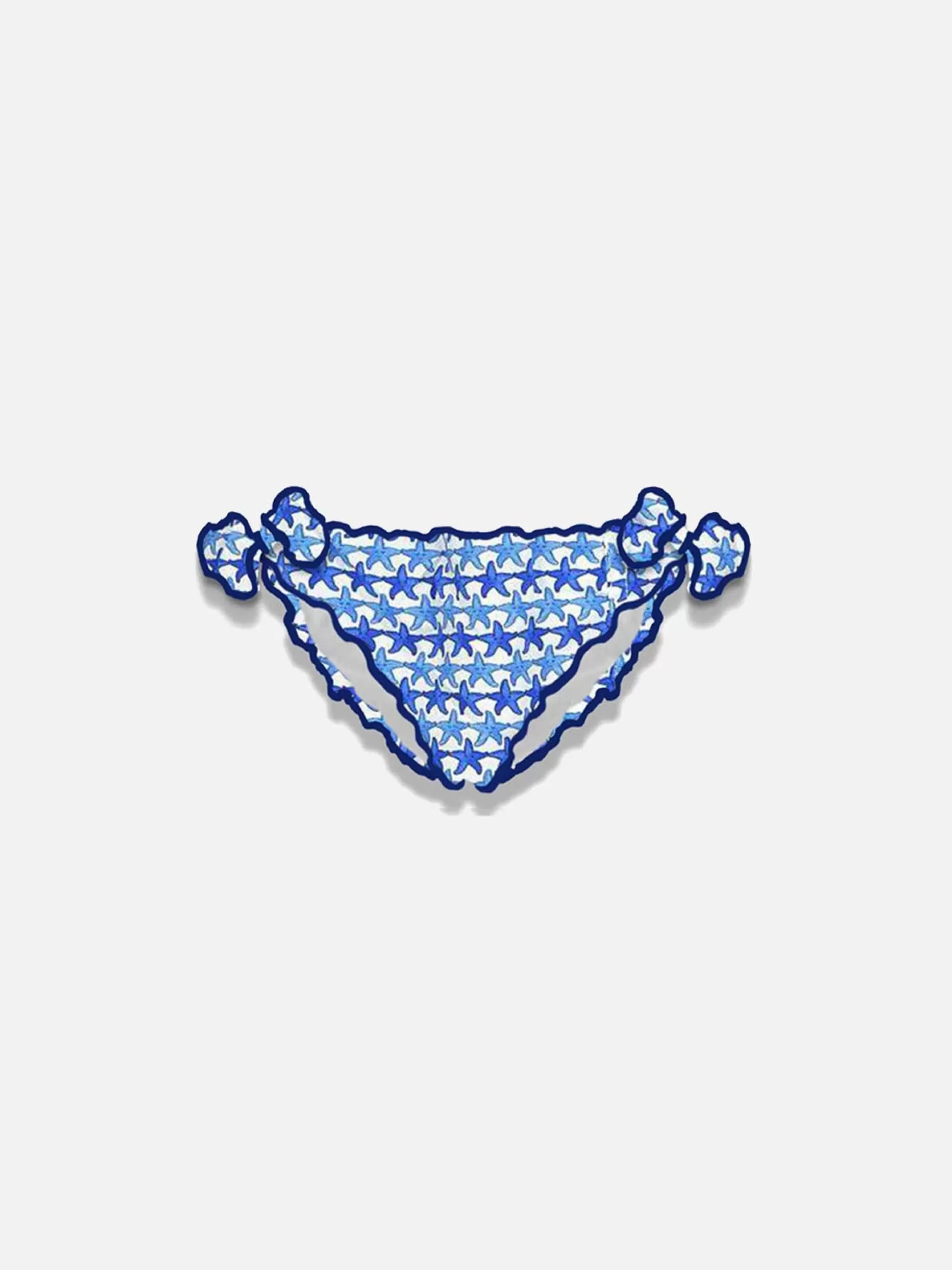 MC2 Saint Barth Girl swim briefs with starfish print Discount