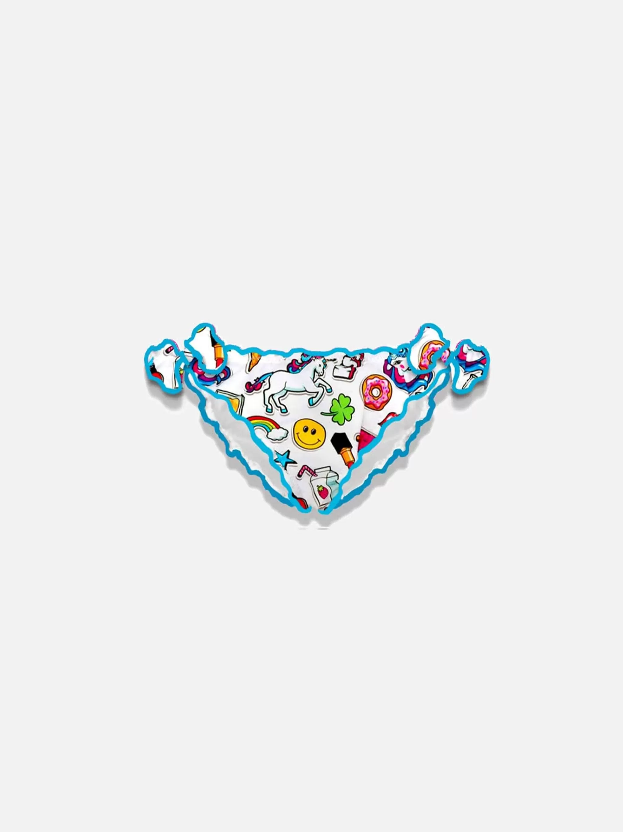 MC2 Saint Barth Girl swim briefs with unicorn print Cheap