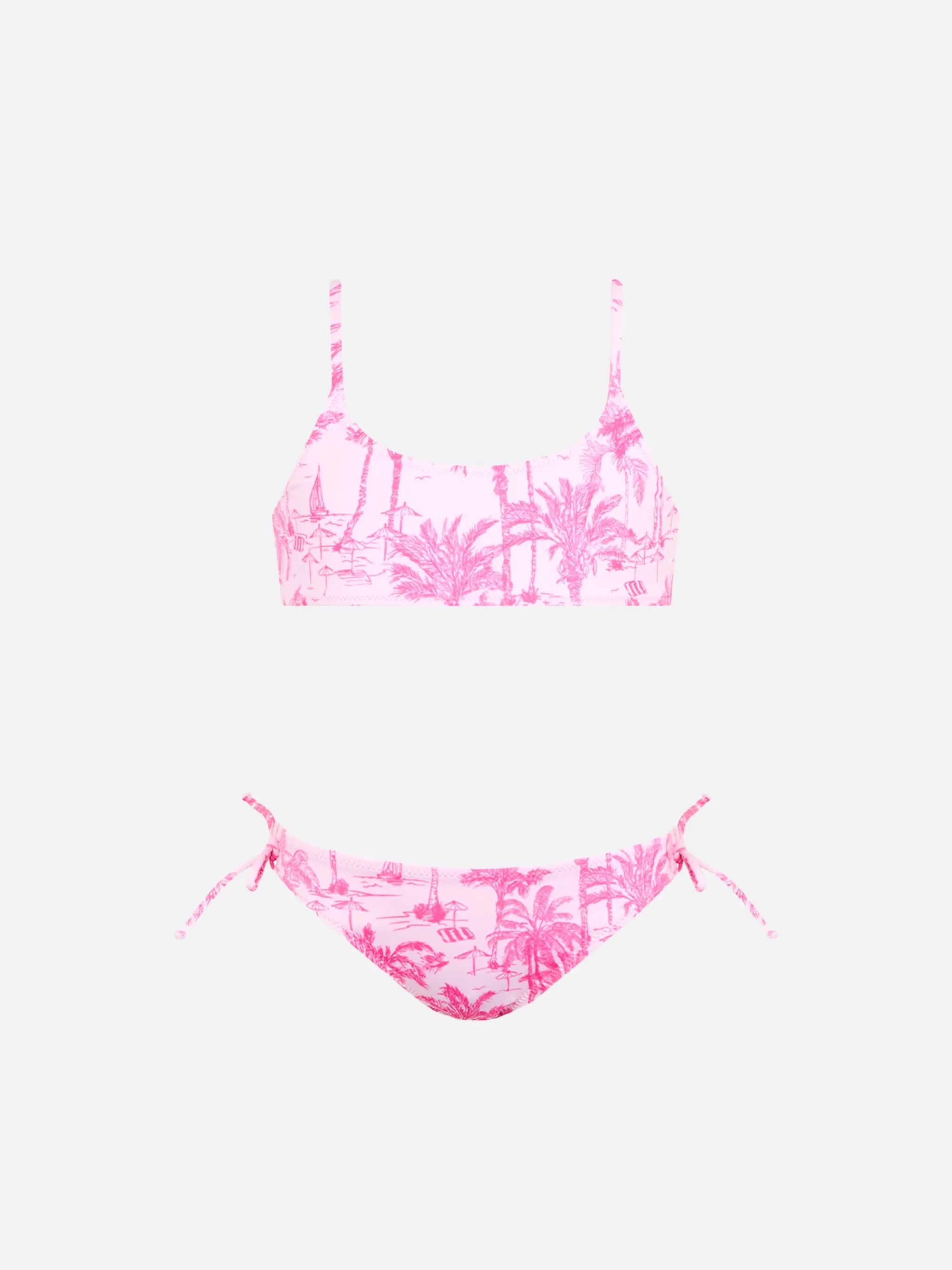 MC2 Saint Barth Girl toile de jouy bralette bikini Jaiden Store