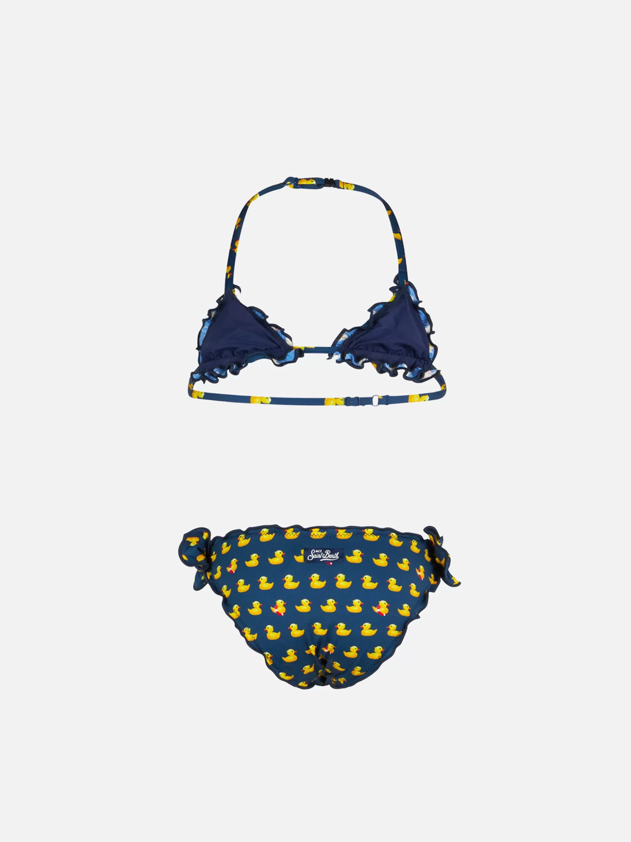 MC2 Saint Barth Girl triangle bikini with print Best