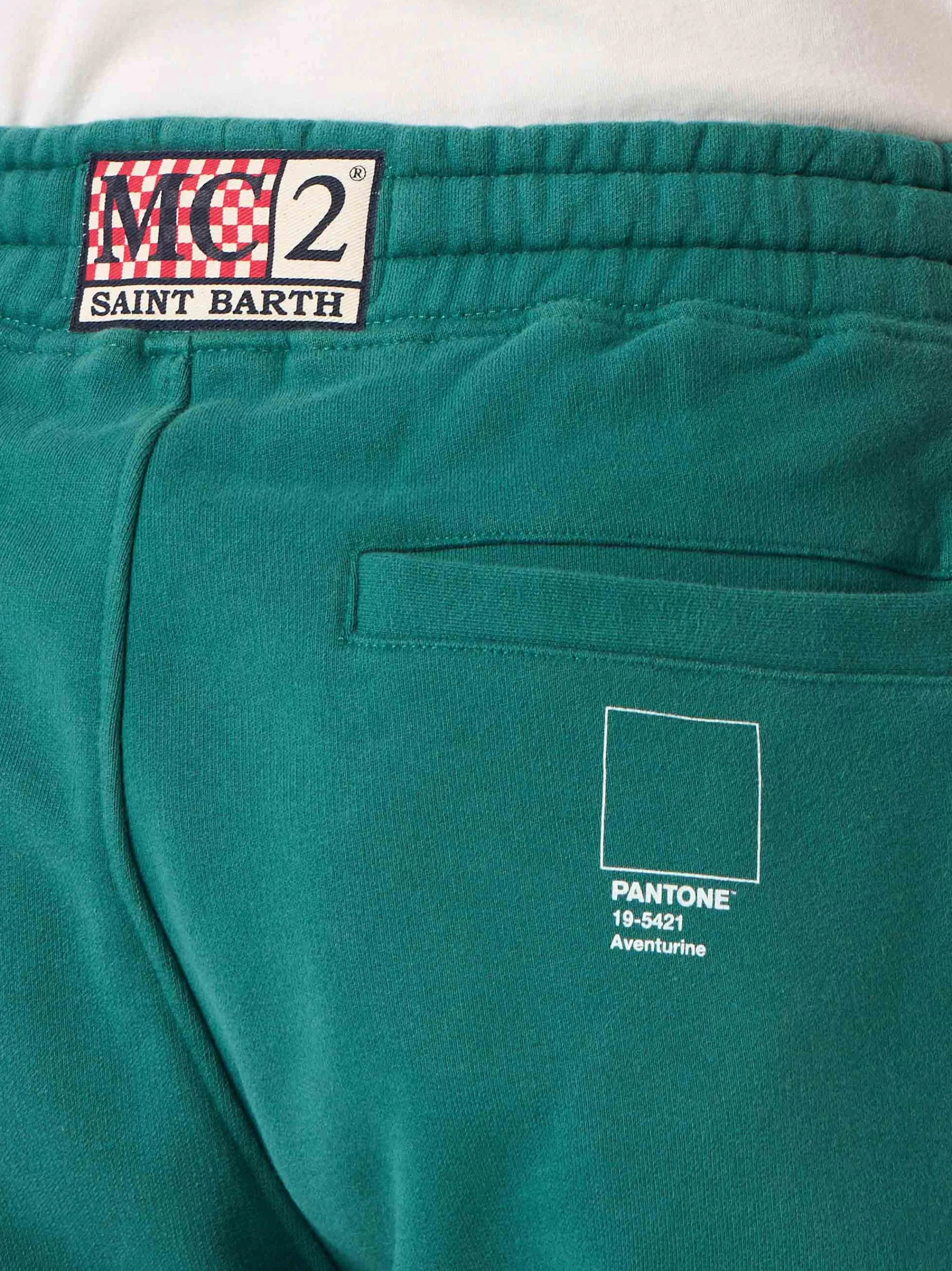 MC2 Saint Barth Green track pants | Pantone® Special Edition Shop