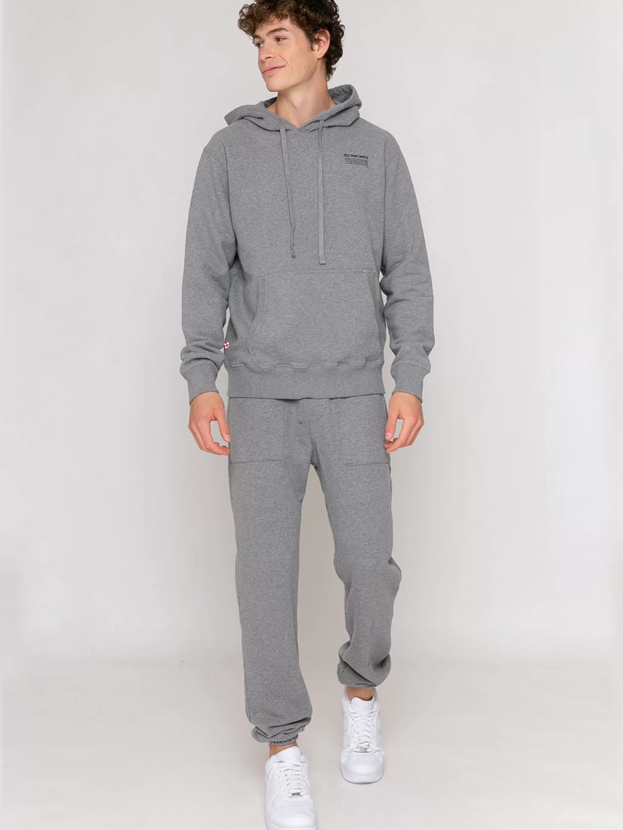 MC2 Saint Barth Grey mélange track pants | Pantone® Special Edition Online