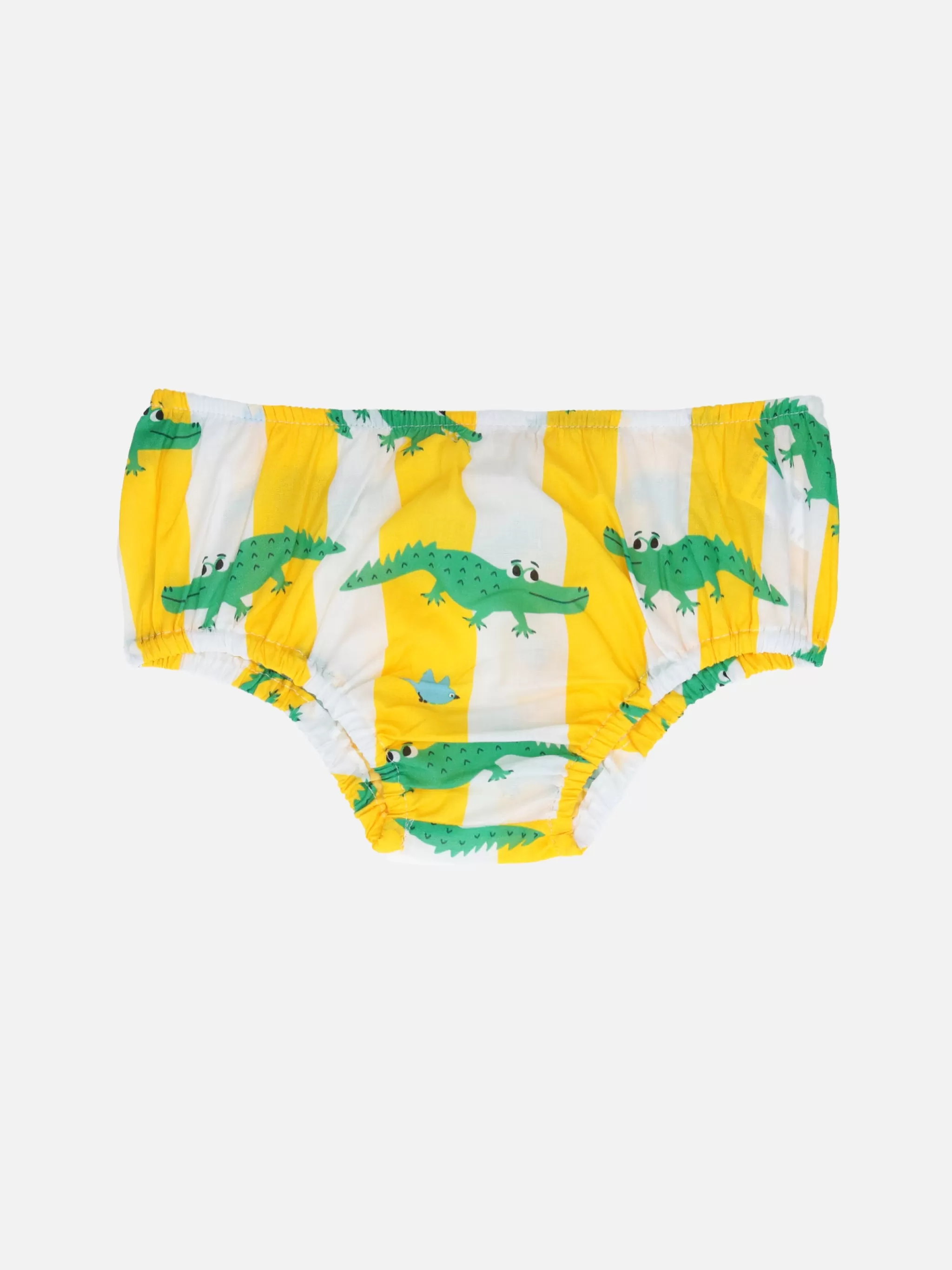 MC2 Saint Barth Infant bloomers Pimmy with crocodiles print Shop