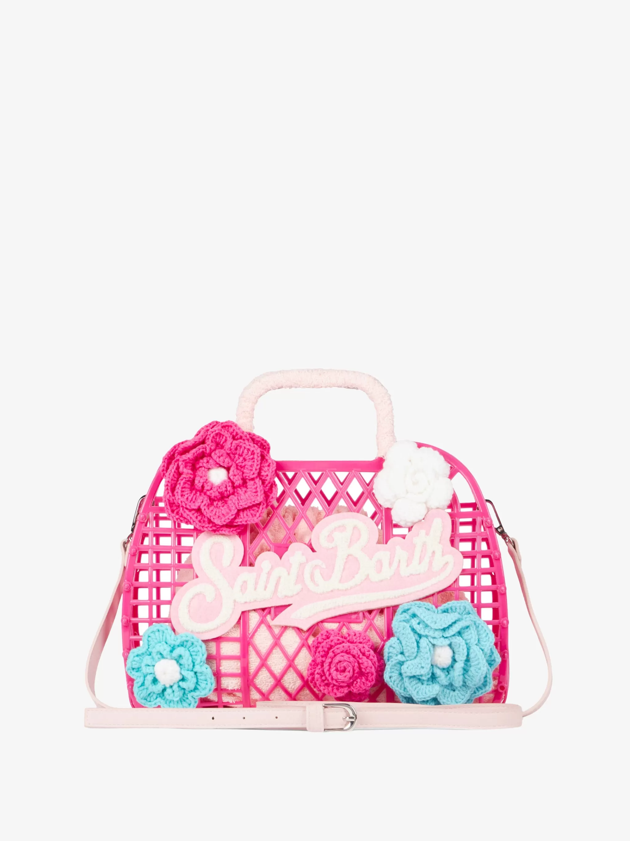 MC2 Saint Barth Jelly small bag with patches Cheap