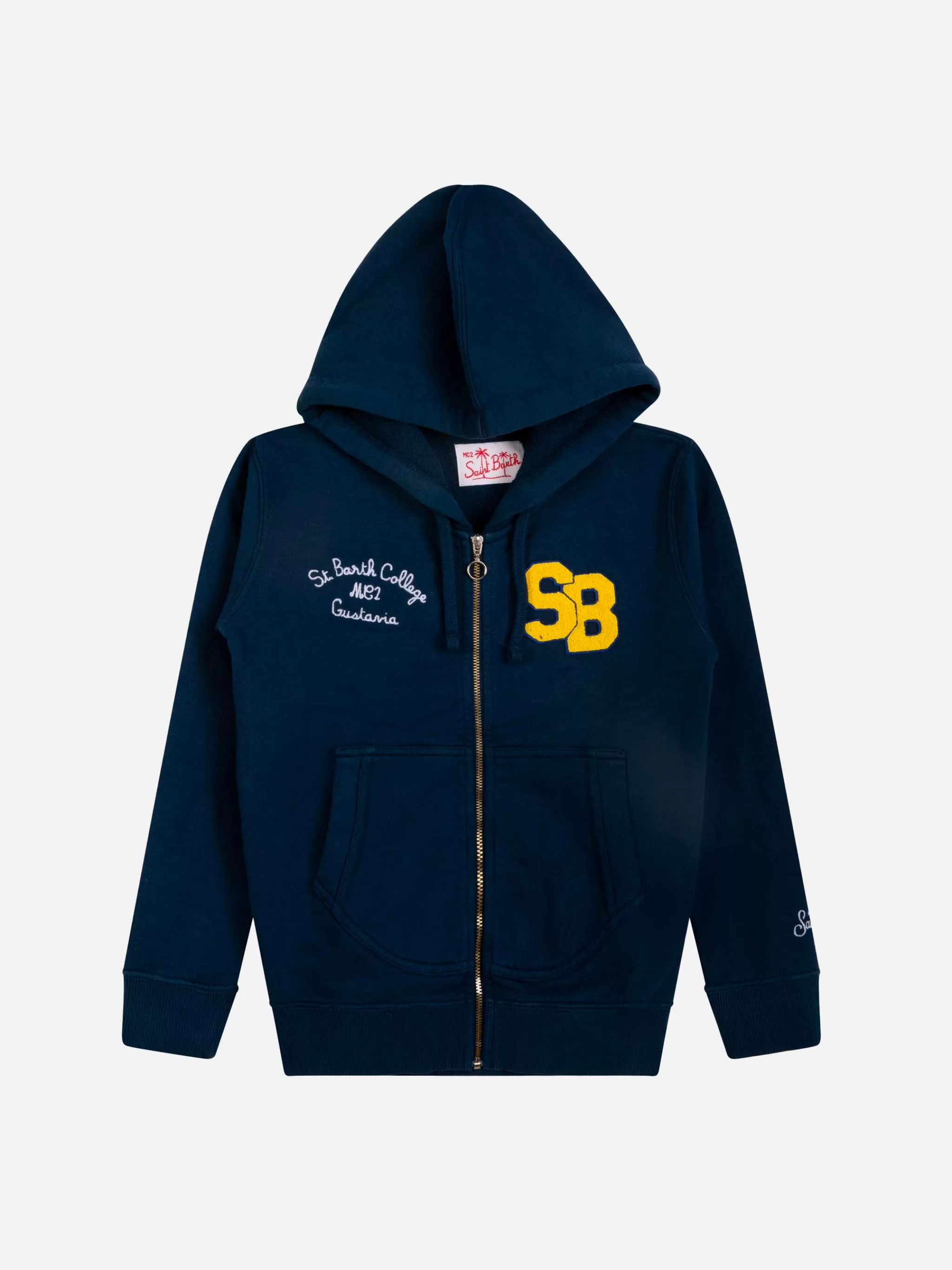 MC2 Saint Barth Kid cotton hoodie Outlet