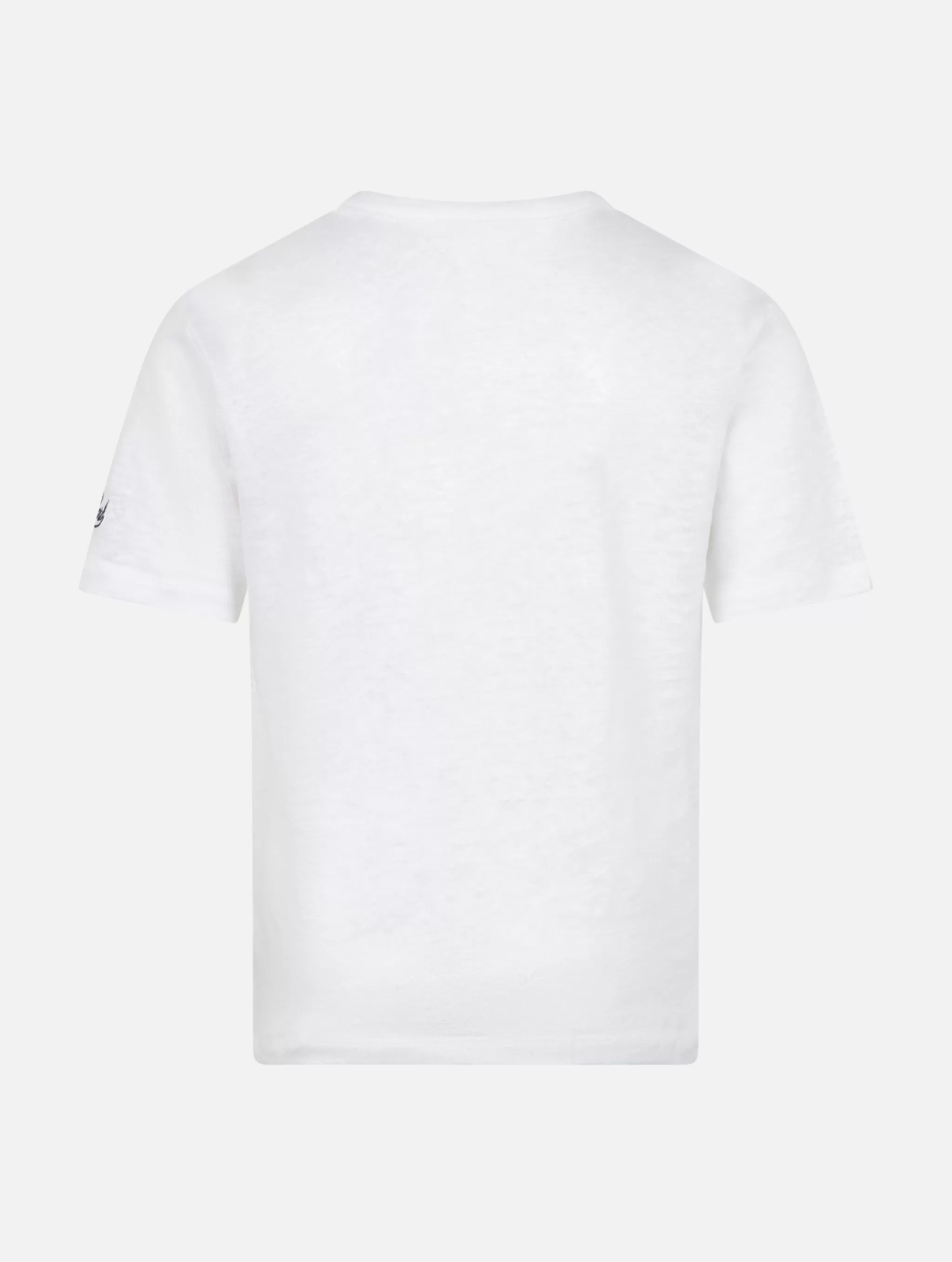 MC2 Saint Barth Kid off-white linen jersey t-shirt Alex Sale