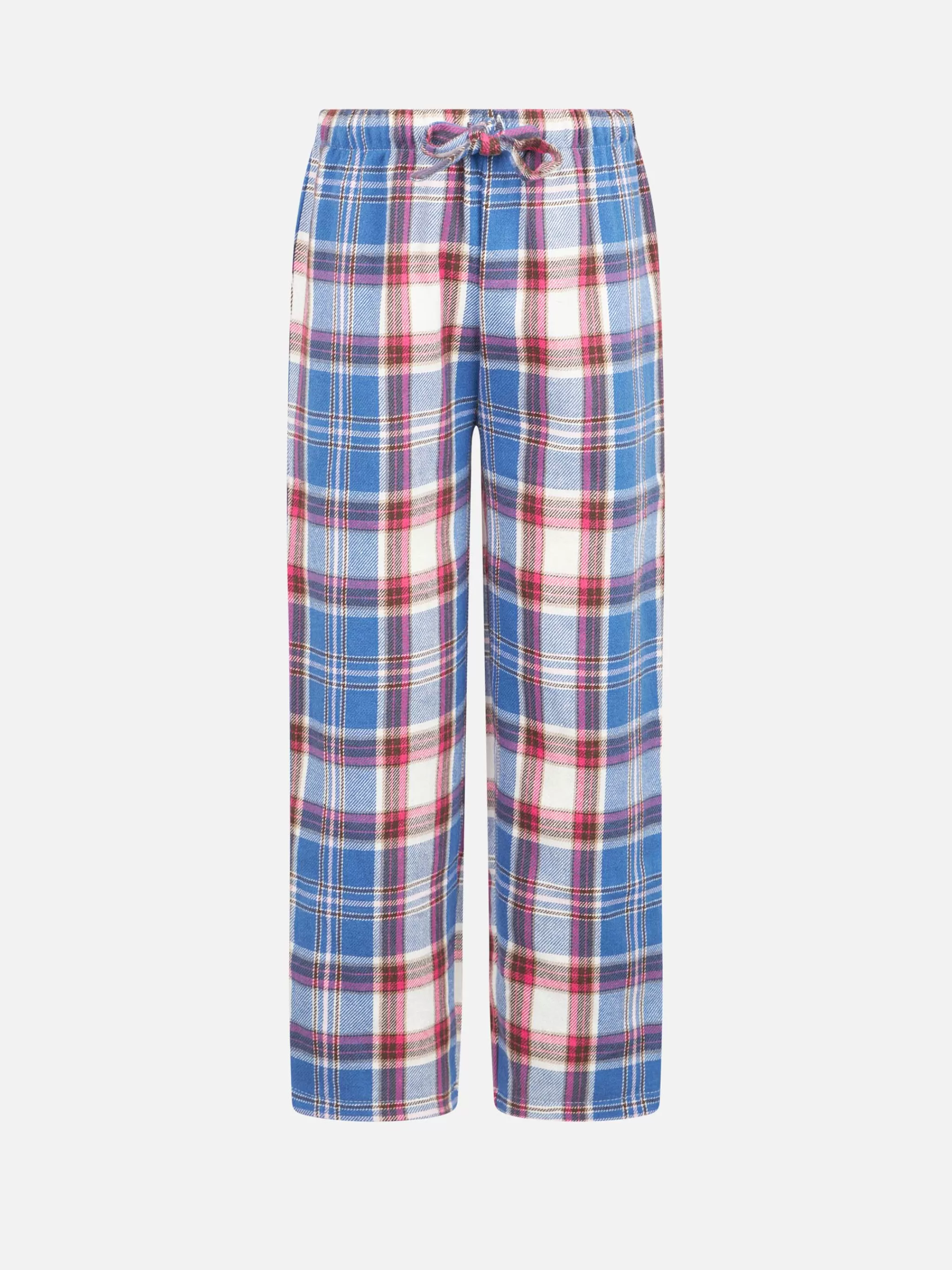 MC2 Saint Barth Kid pajama pants with tartan print Sale