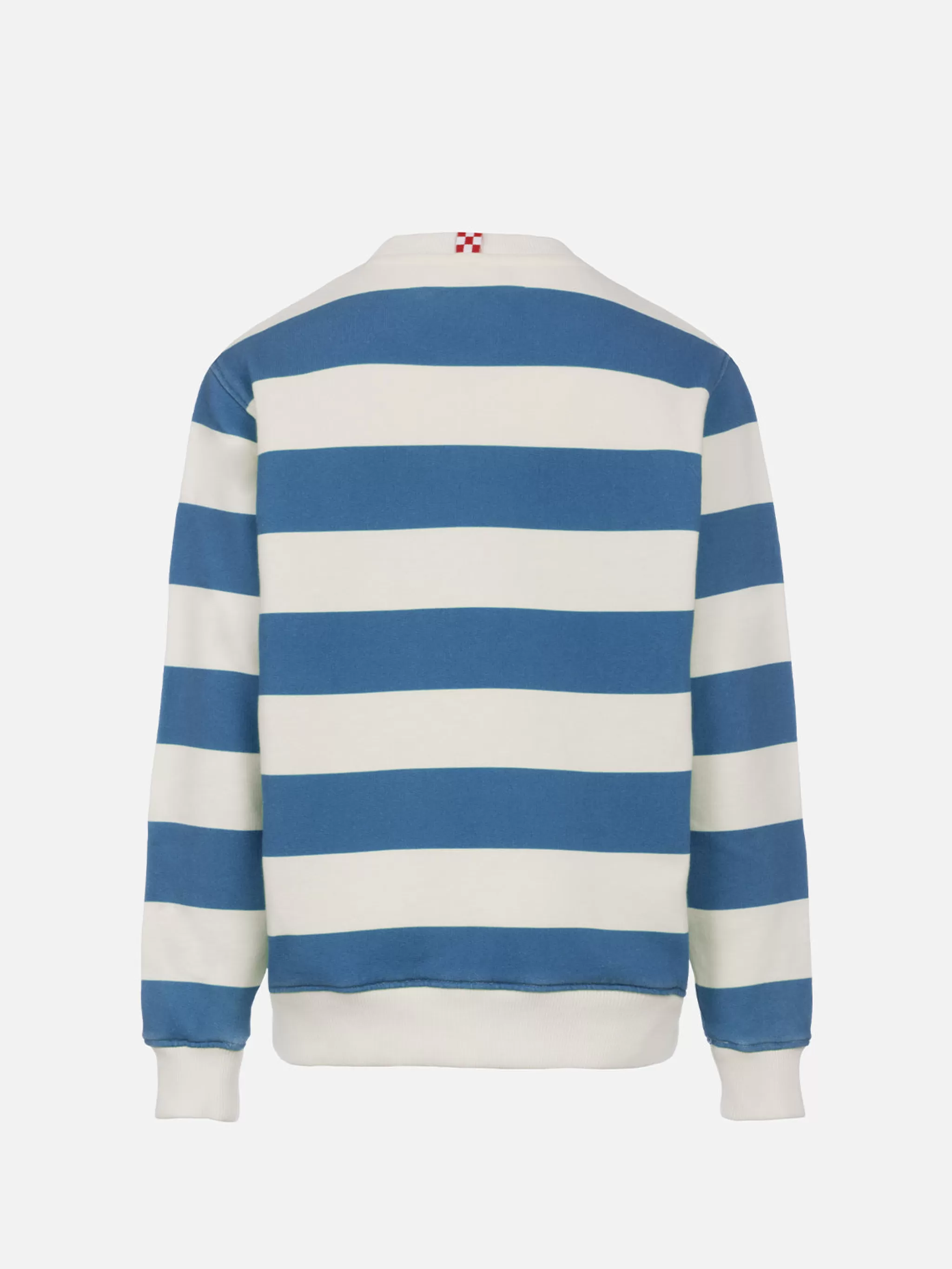 MC2 Saint Barth Kid striped sweatshirt Bobby with St. Barth embroidery Clearance