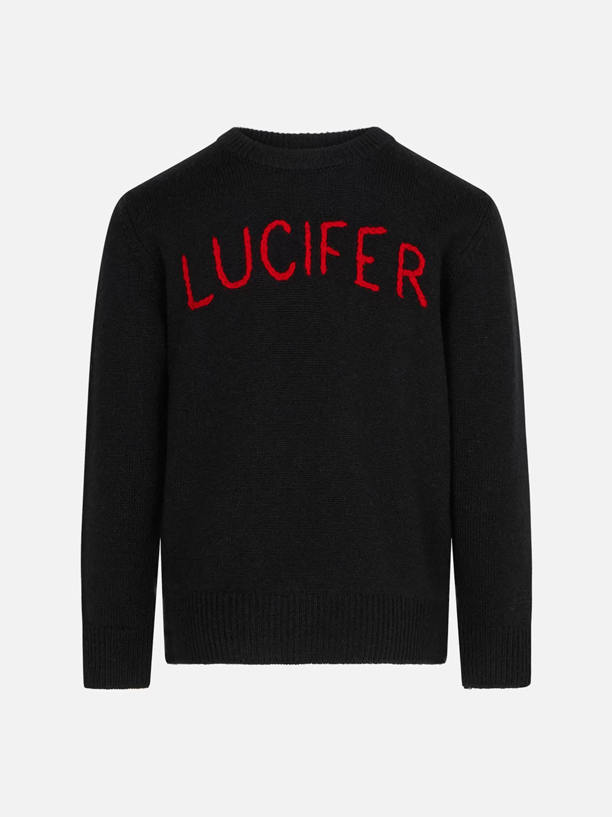 MC2 Saint Barth Kid sweater with Lucifer embroidery Online