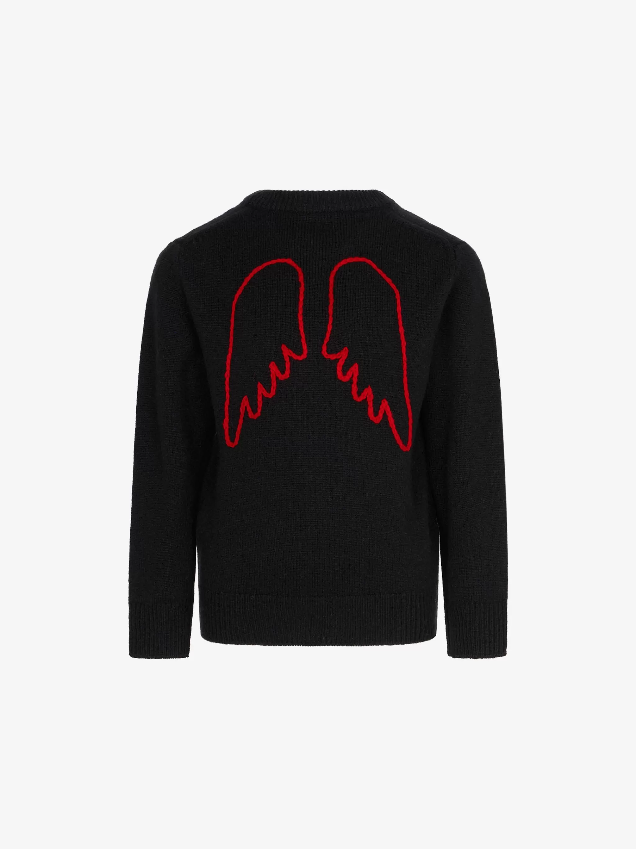 MC2 Saint Barth Kid sweater with Lucifer embroidery Online