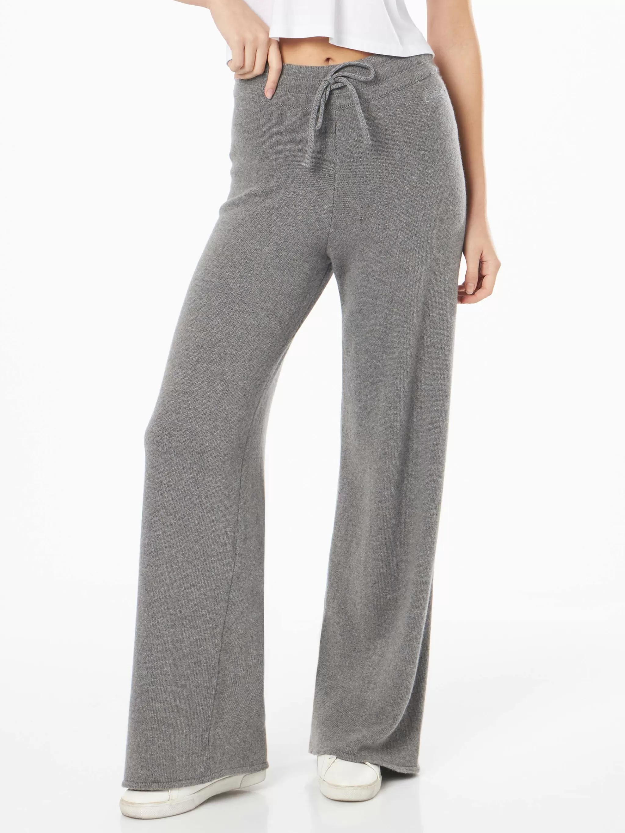 MC2 Saint Barth Knitted grey palazzo pants Discount