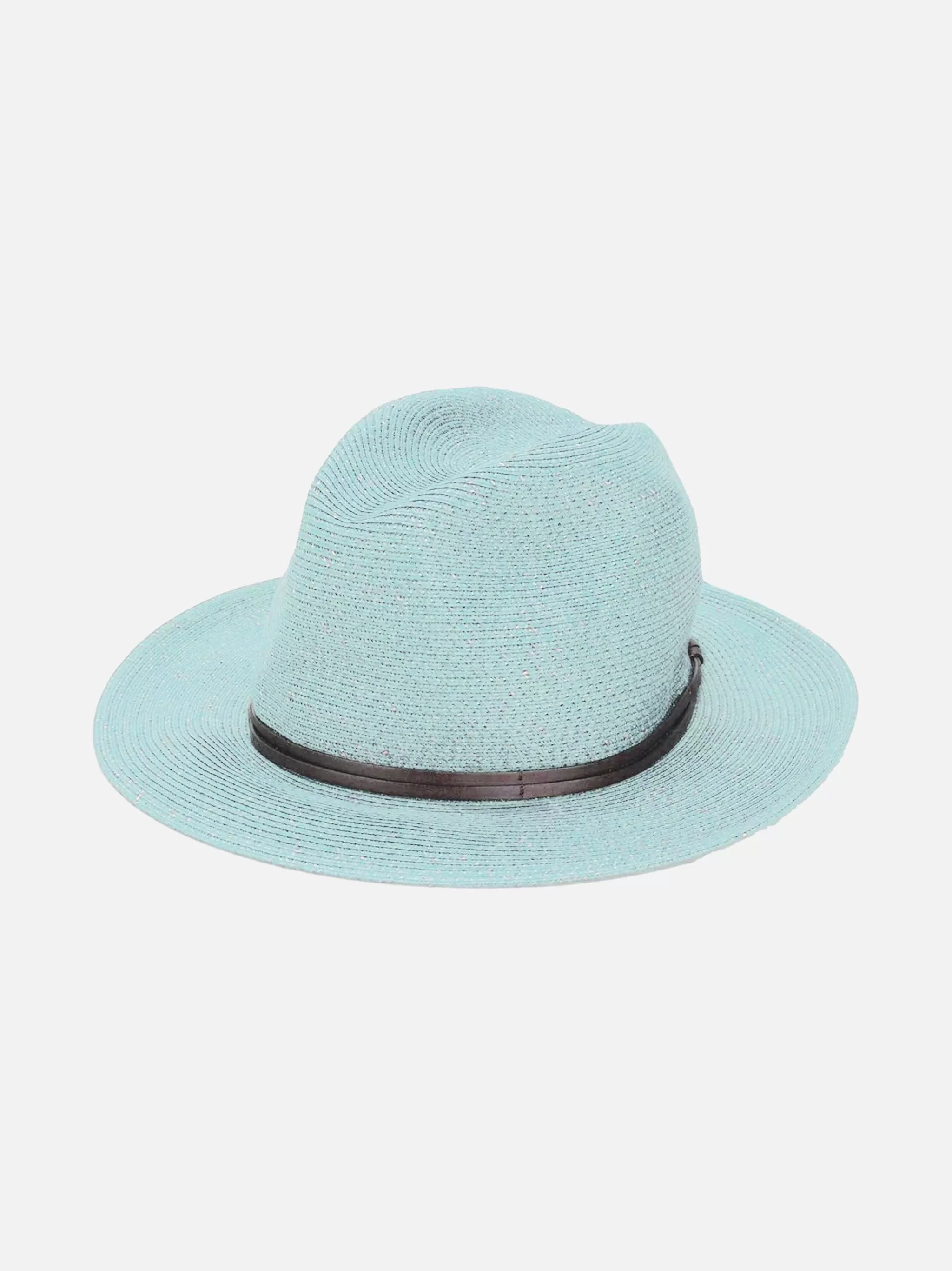 MC2 Saint Barth Light blue paper hat New