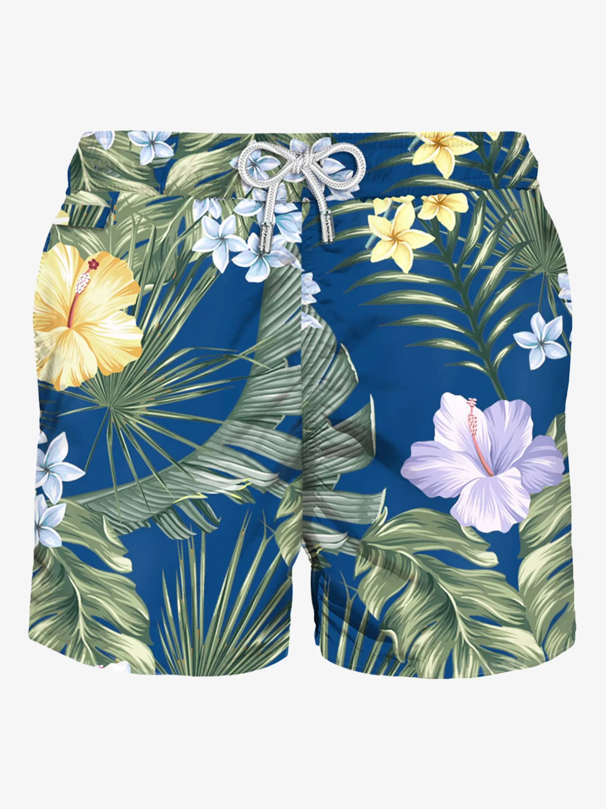 MC2 Saint Barth Light fabric man swim shorts tropical print Cheap