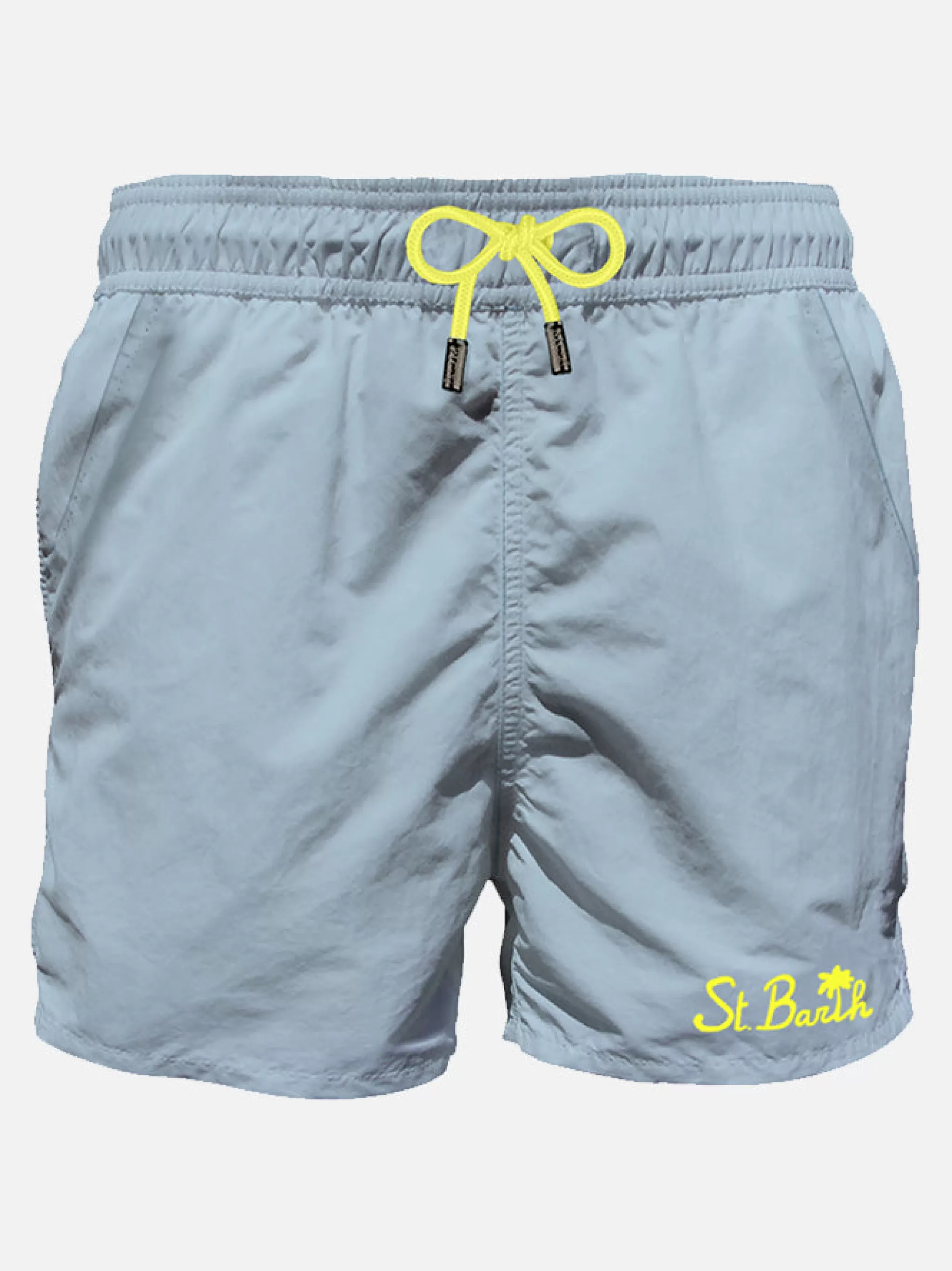 MC2 Saint Barth Light-blue man swim shorts with pocket Hot