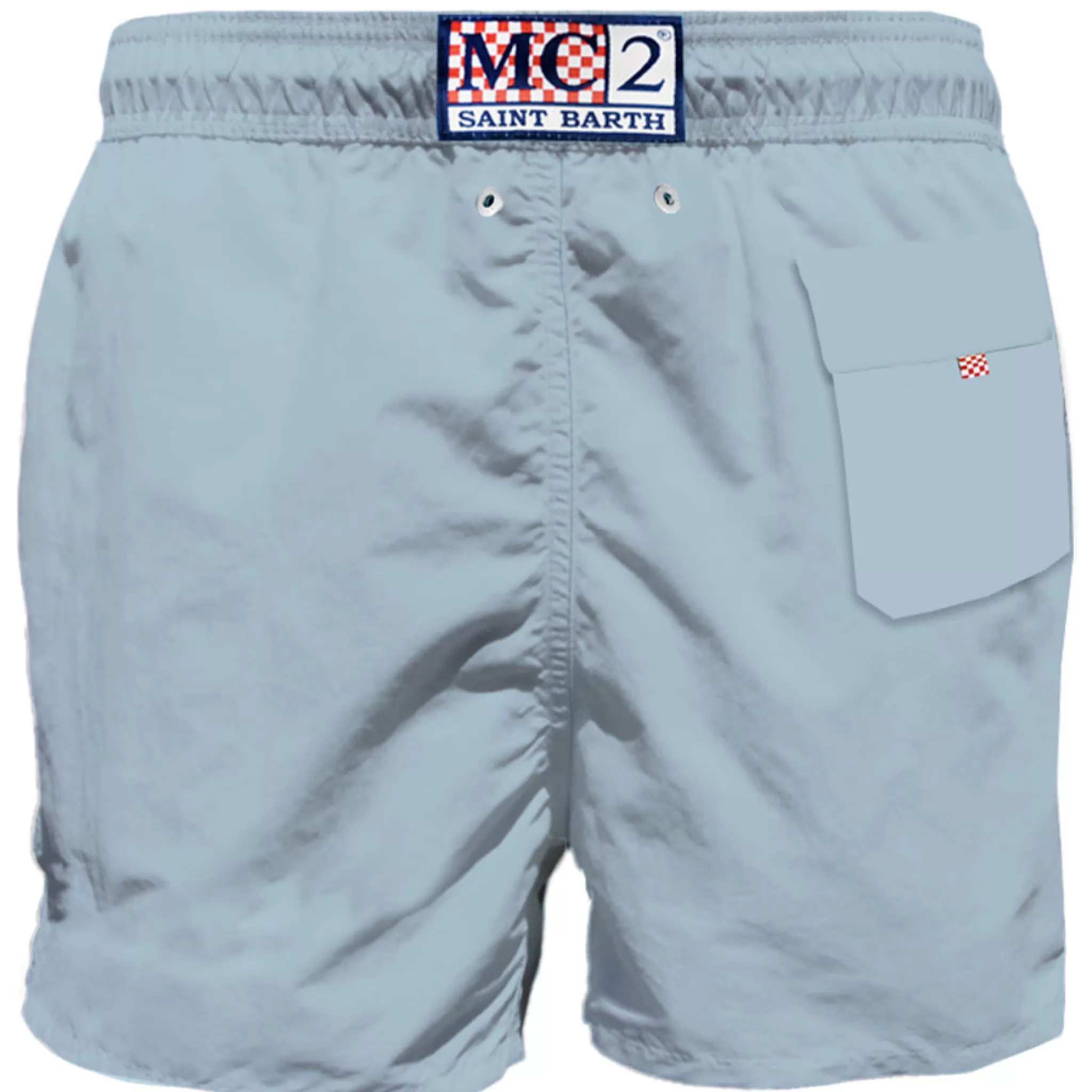 MC2 Saint Barth Light-blue man swim shorts with pocket Hot