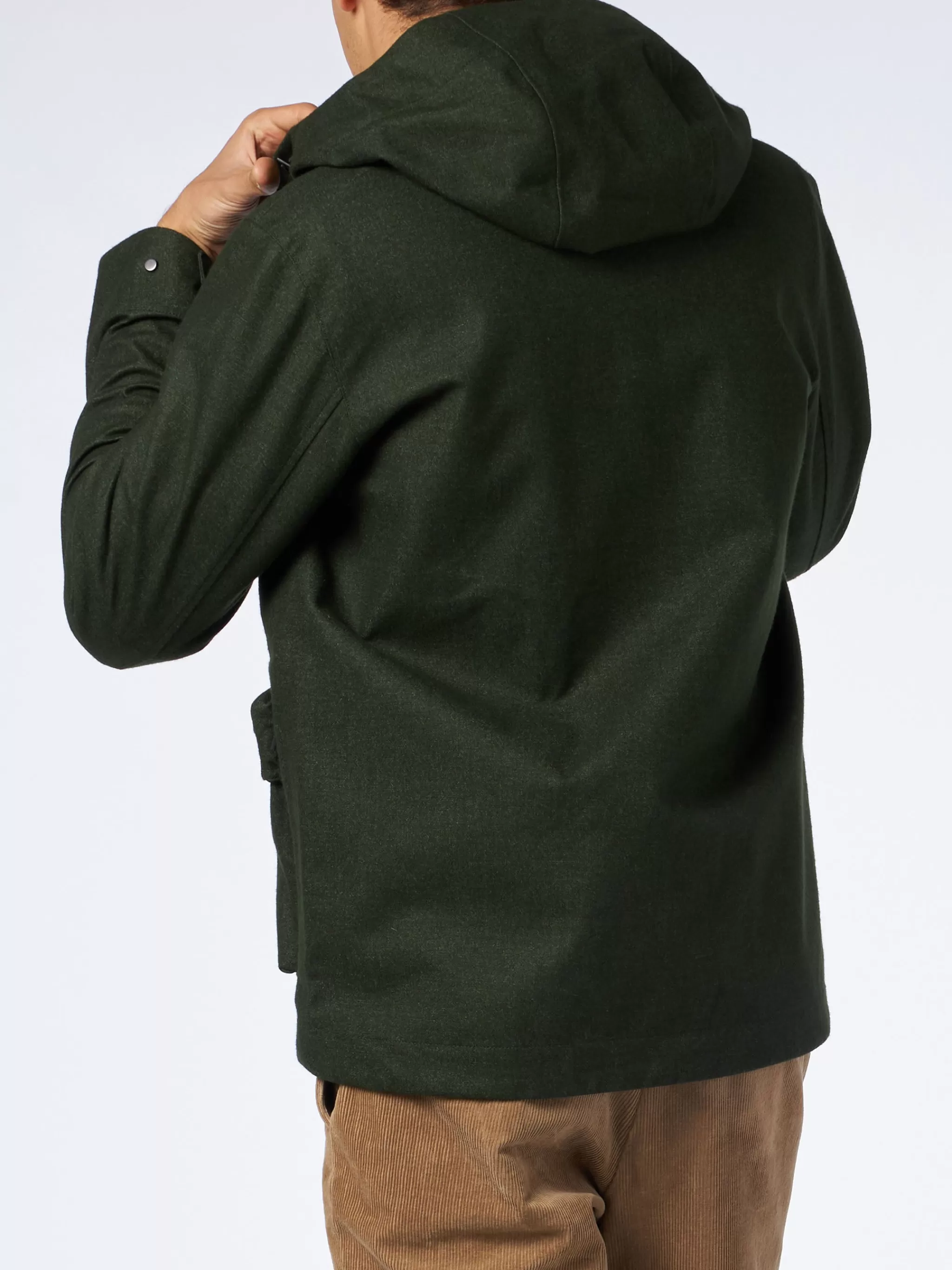 MC2 Saint Barth Man hooded green windbreaker jacket Cheap