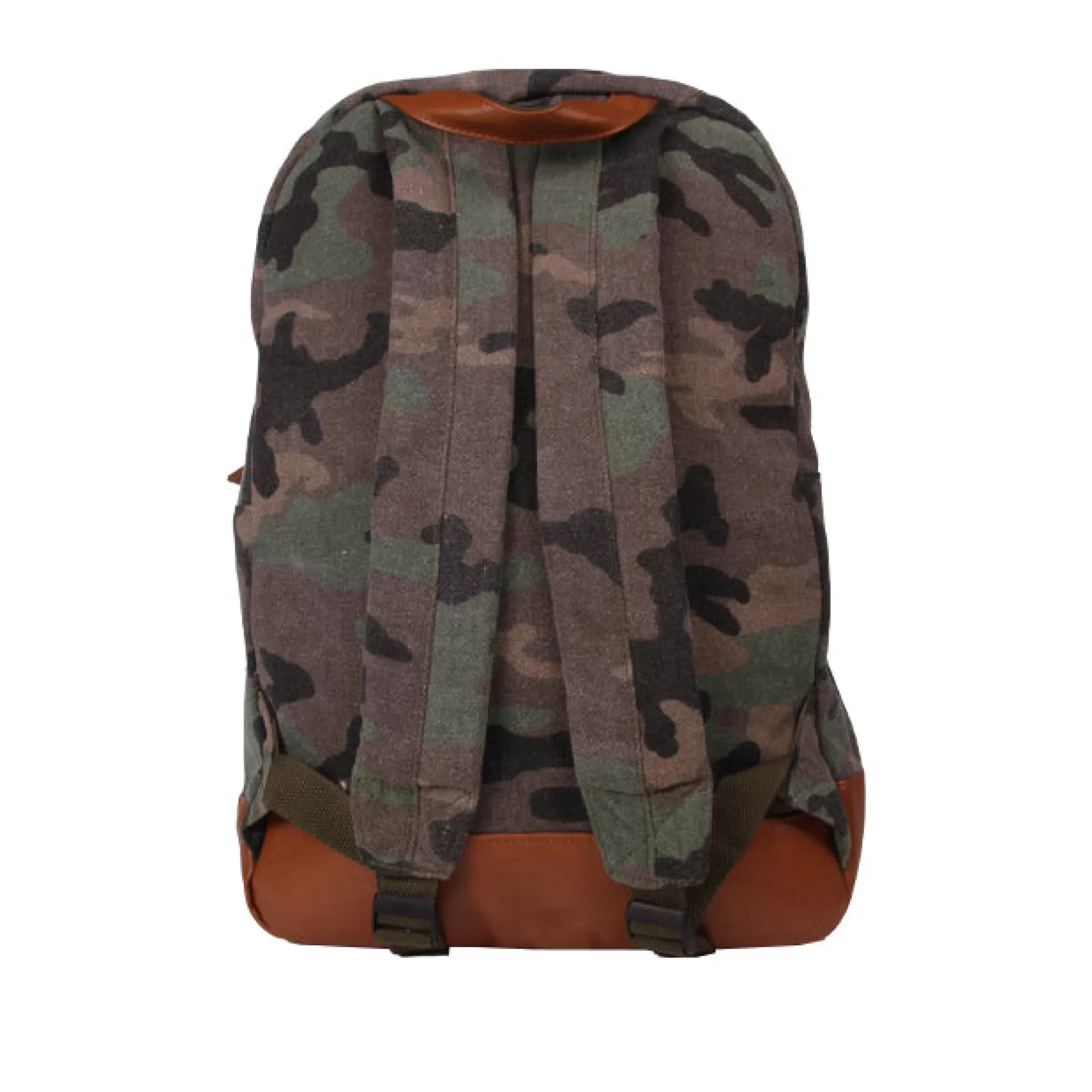 MC2 Saint Barth Military green camouflage canvas backpack Hot